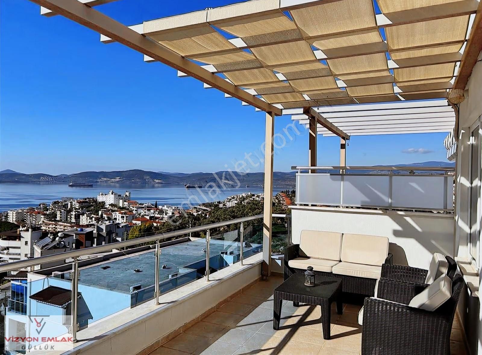 Milas Güllük Site İçerisinde Full Deniz Manzaralı Satılık Daire - Görsel 8