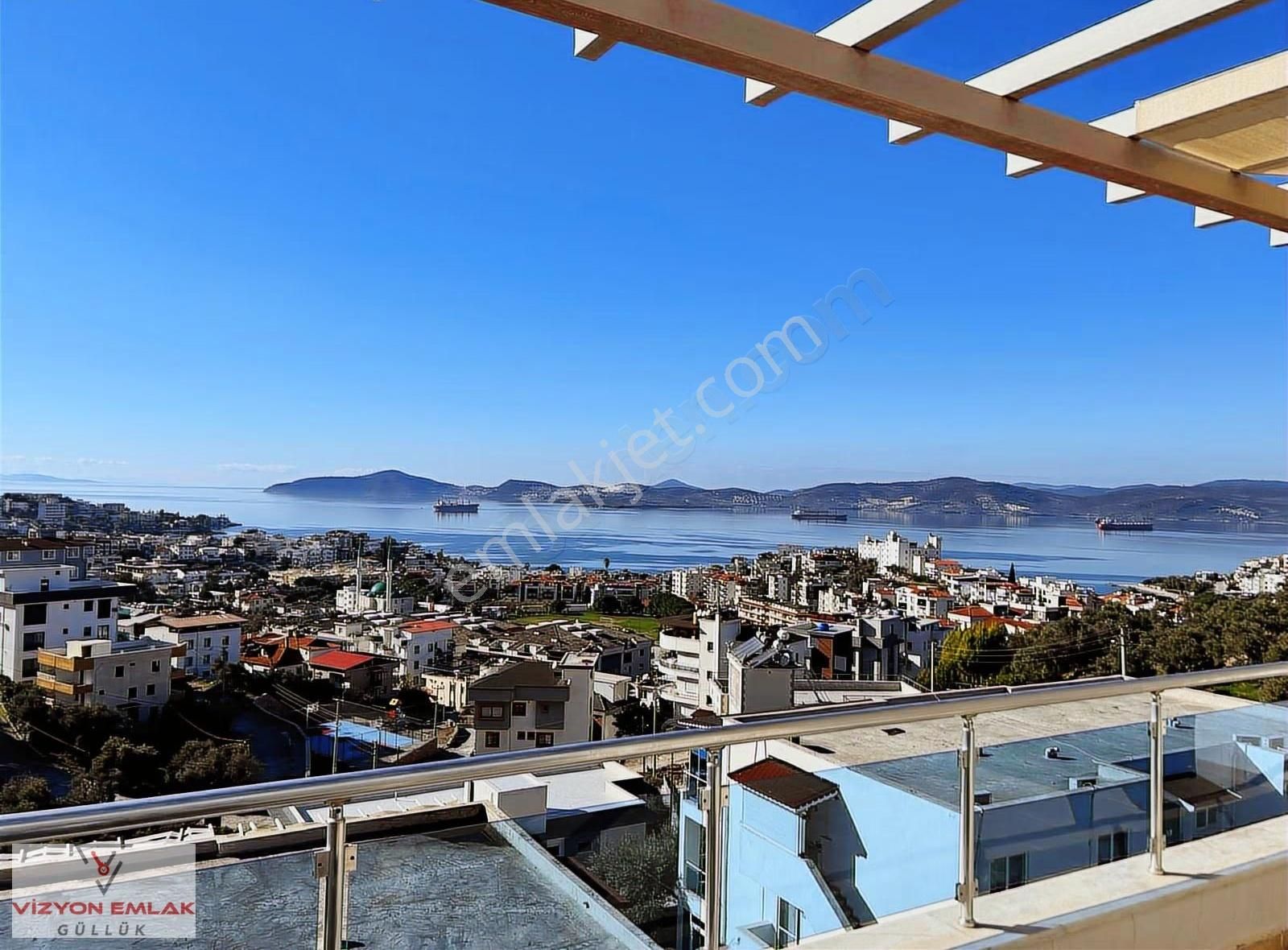 Milas Güllük Site İçerisinde Full Deniz Manzaralı Satılık Daire - Görsel 5