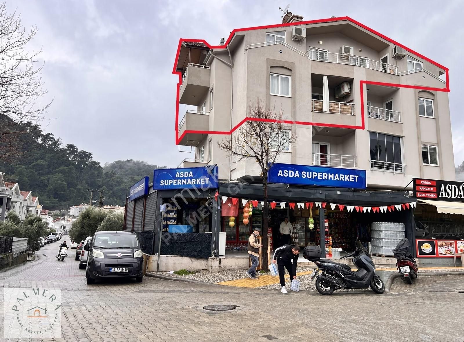 Marmaris Beldibi'nde Yeni Hastane Karşısı Satılık Çok Geniş 4+2