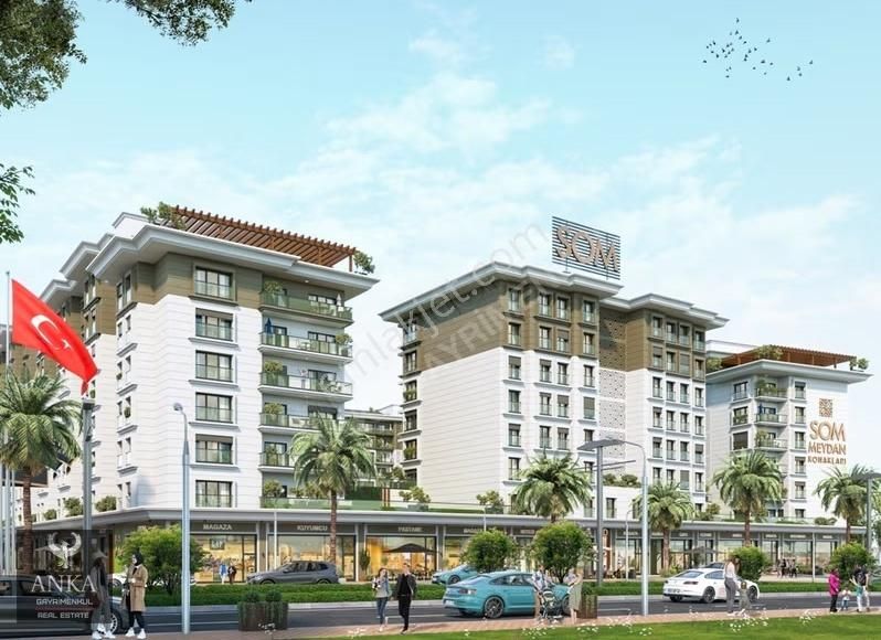 Som Meydan Konakları Kayaşehir Merkez' De Satılık 2+1 Daire - Görsel 3