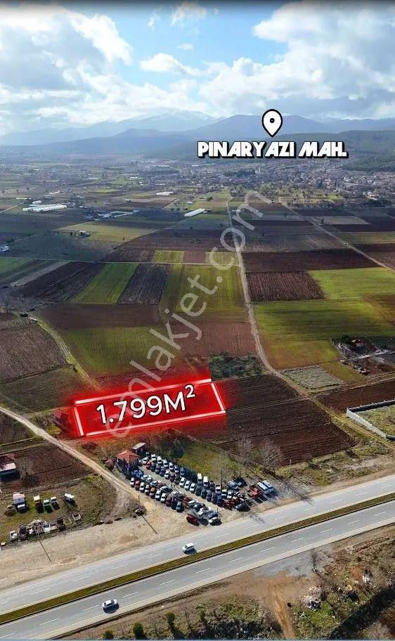 Şahin Emlaktan Denizli Acıpayam Pınaryazı Mah.satılık 1.799 M² Arsa - Görsel 4