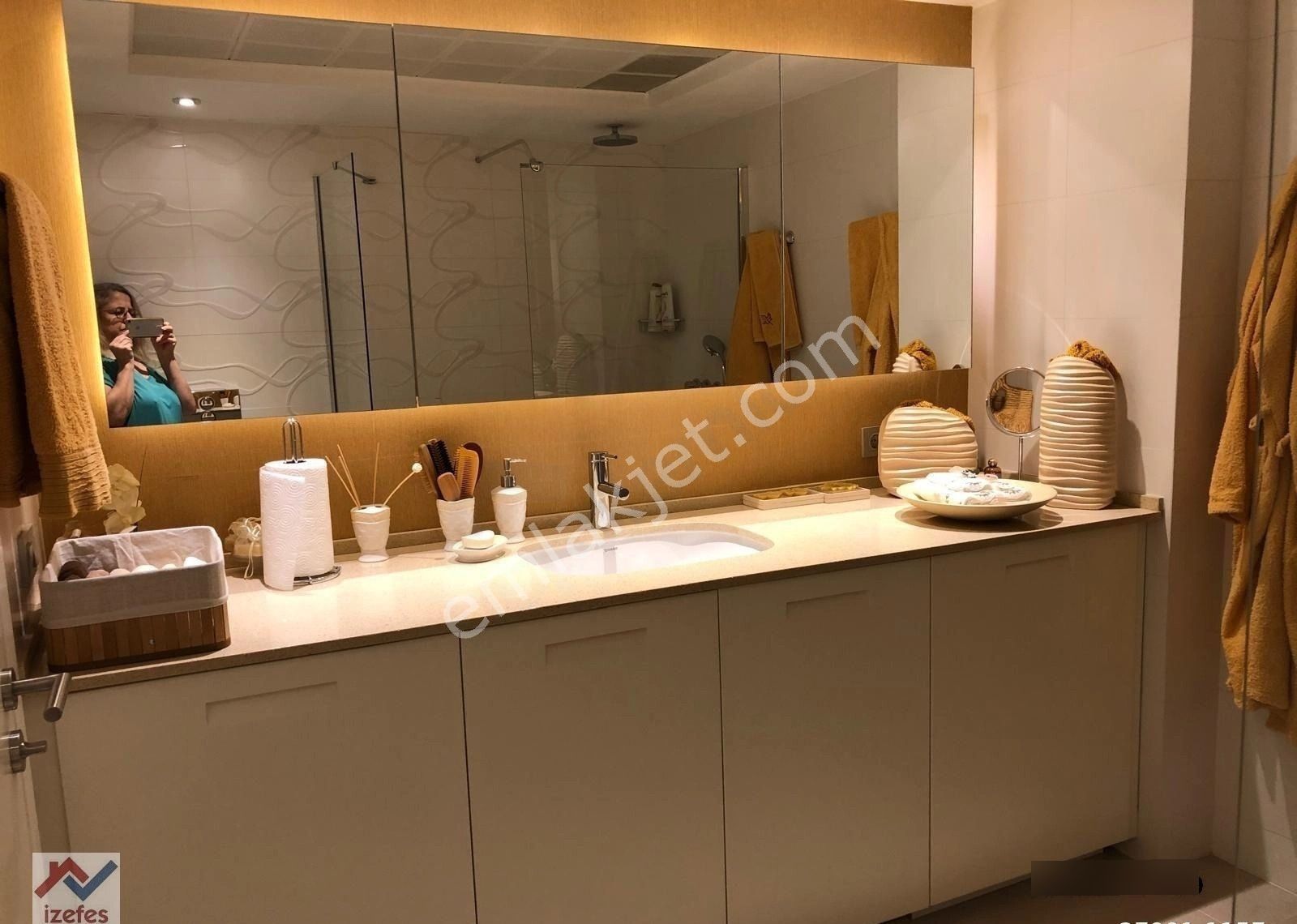 İzefesden Mavişehir Mimarin Sitesinde Satılık 3+1 Geniş Daire - Görsel 23