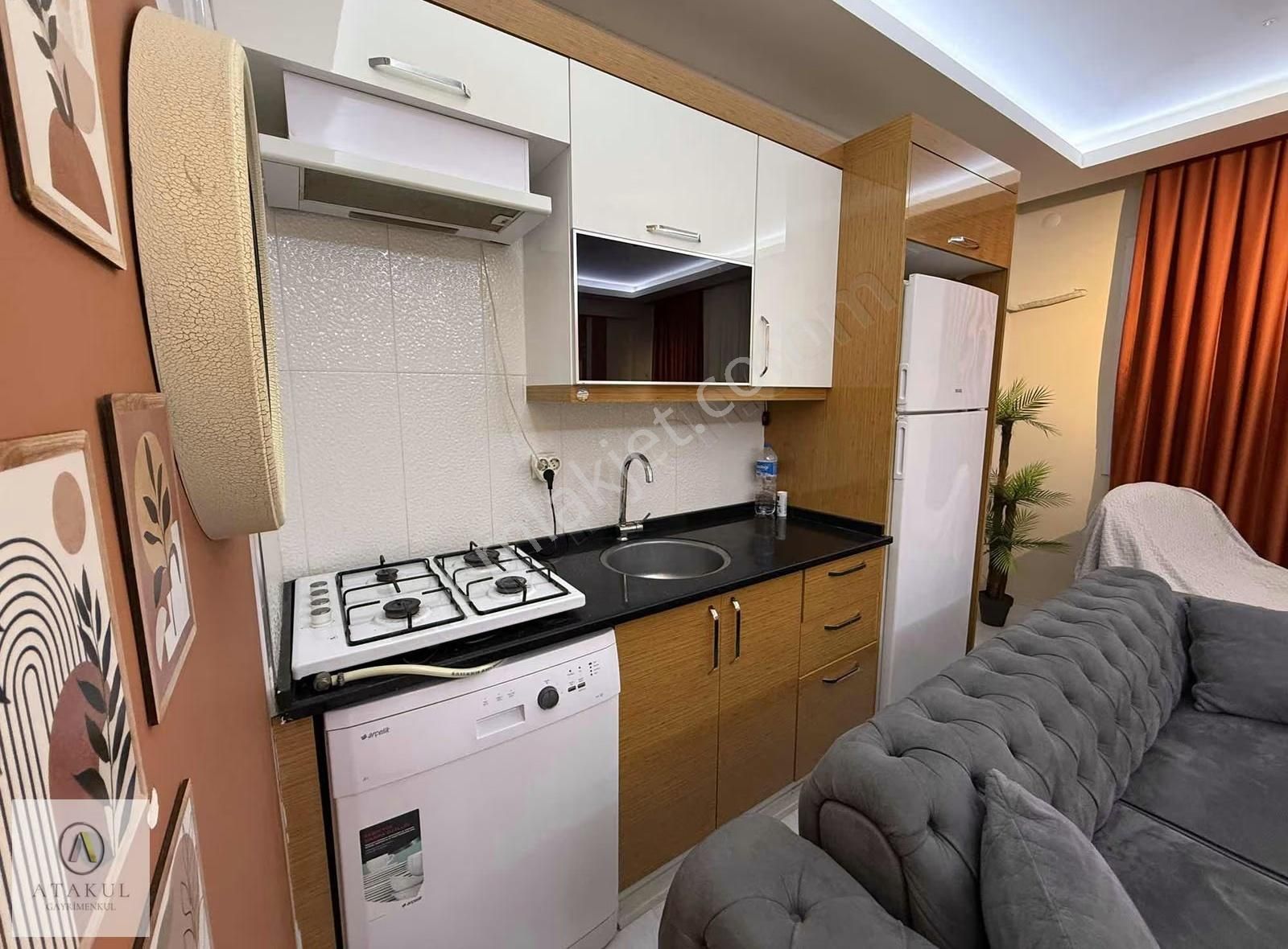 Atakul Gayrimenkul-adatepe'de 1+1 45m2 Eşyalı Bahçeli Daire - Görsel 9