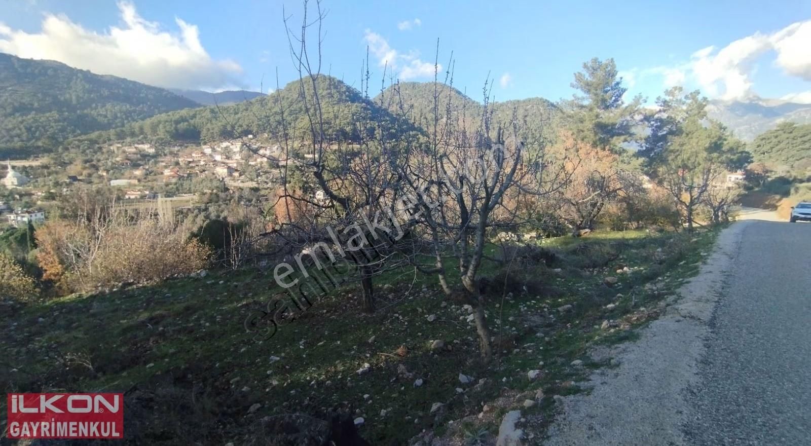 İlkon'dan Fethiye/kızılbel'de Doğa İçinde Manzaralı Satılık Arsa - Görsel 4
