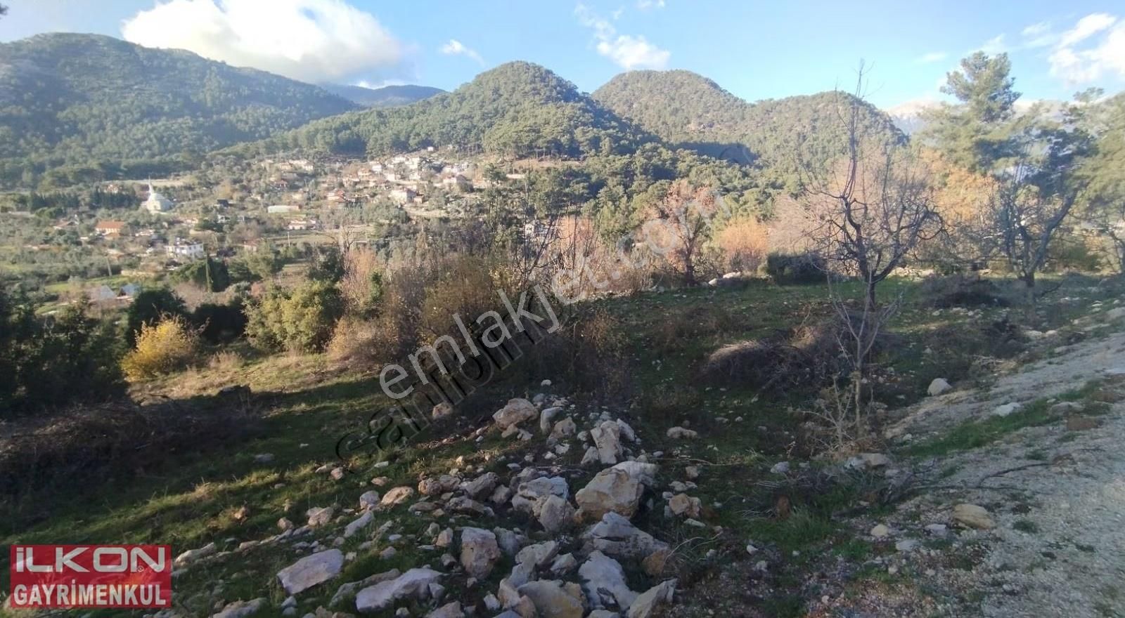İlkon'dan Fethiye/kızılbel'de Doğa İçinde Manzaralı Satılık Arsa - Görsel 14
