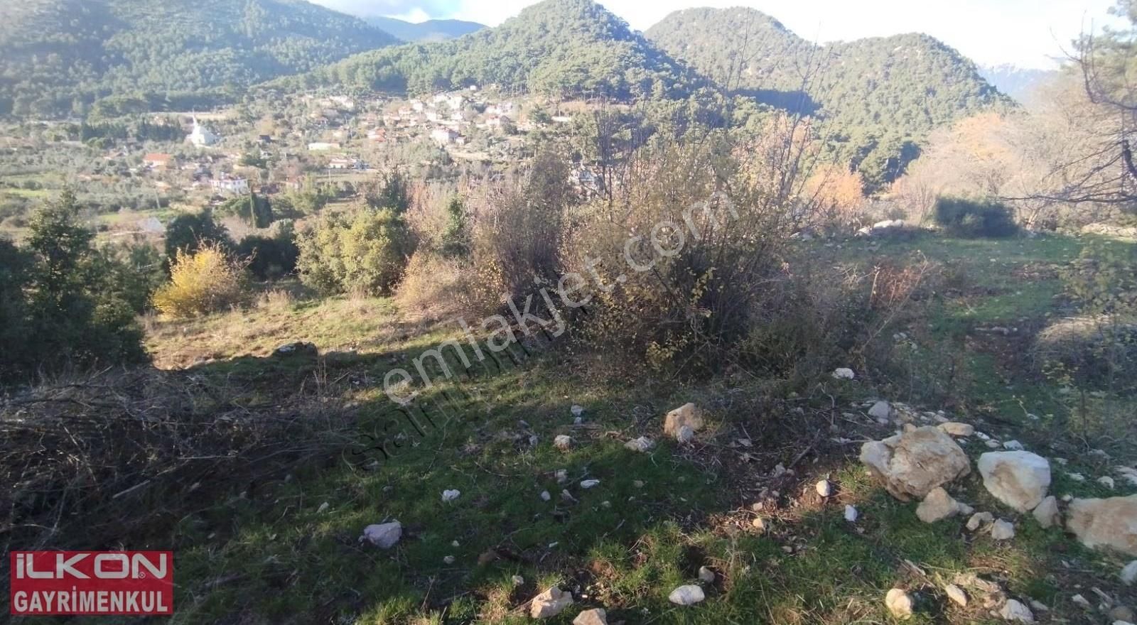 İlkon'dan Fethiye/kızılbel'de Doğa İçinde Manzaralı Satılık Arsa - Görsel 21