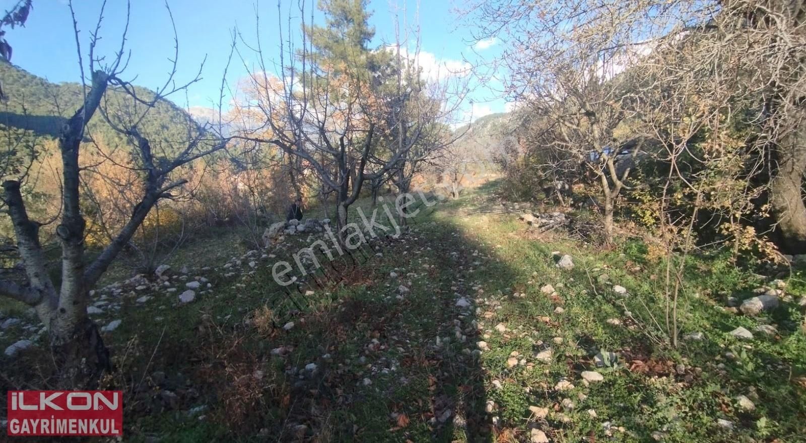 İlkon'dan Fethiye/kızılbel'de Doğa İçinde Manzaralı Satılık Arsa