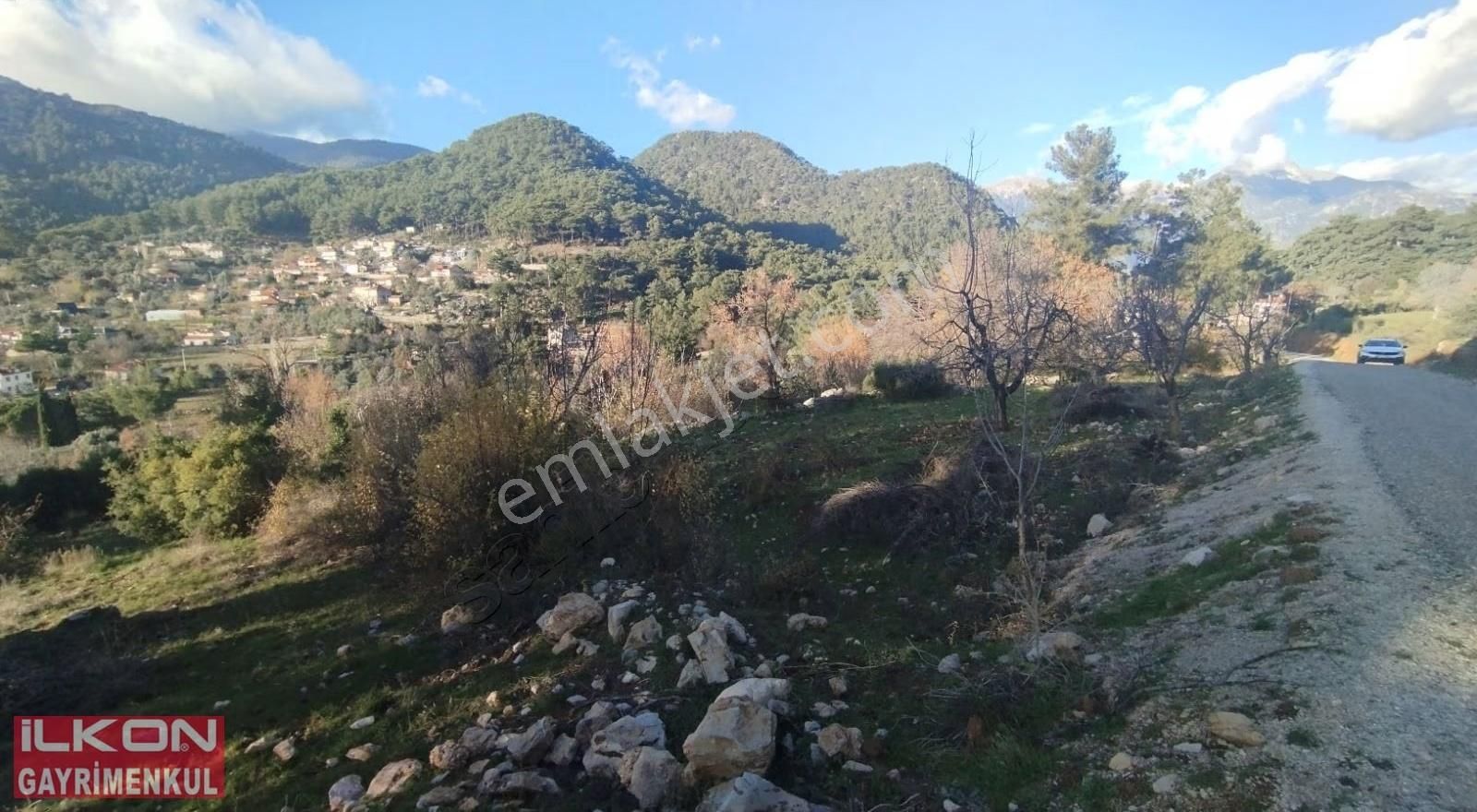İlkon'dan Fethiye/kızılbel'de Doğa İçinde Manzaralı Satılık Arsa - Görsel 15