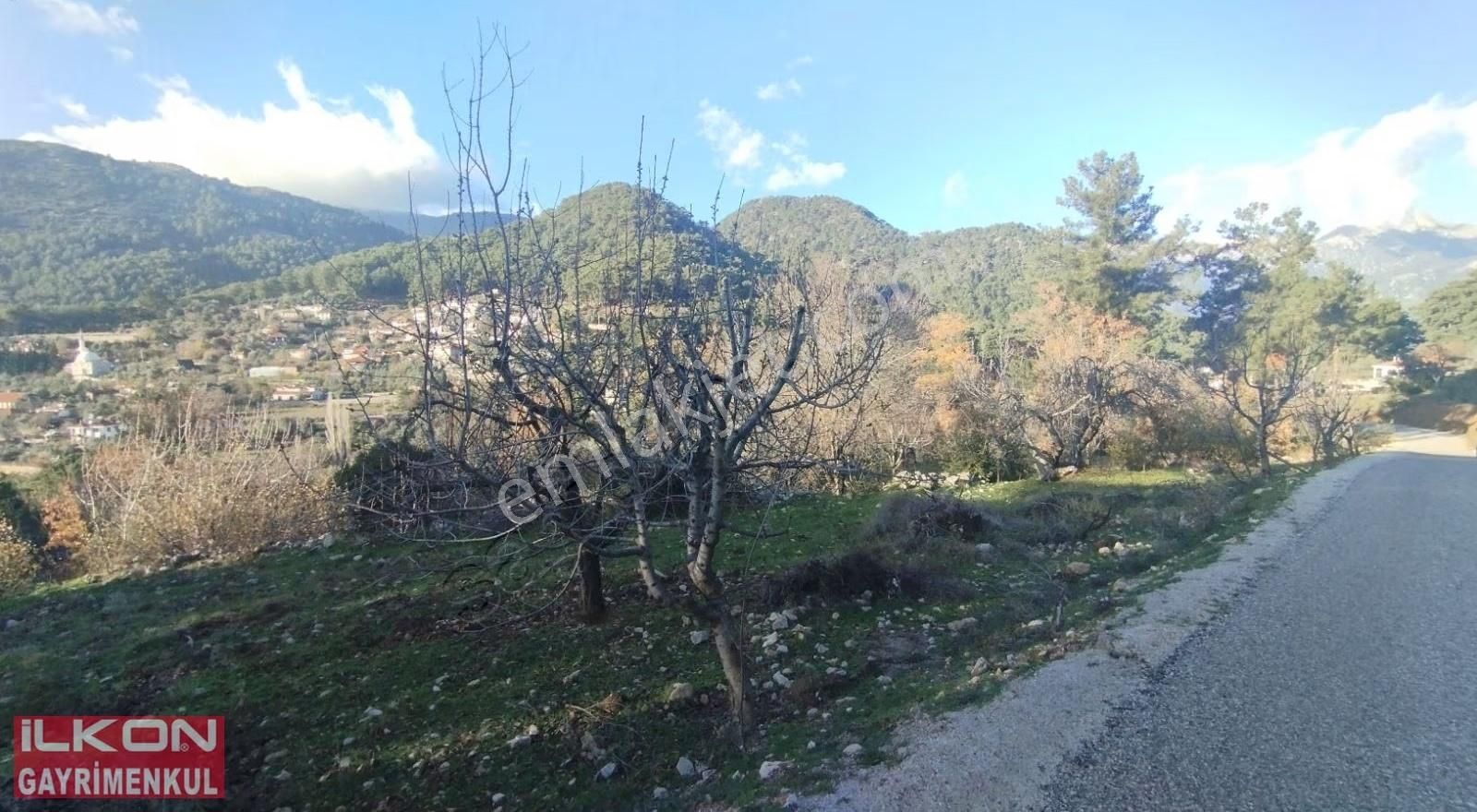 İlkon'dan Fethiye/kızılbel'de Doğa İçinde Manzaralı Satılık Arsa - Görsel 5