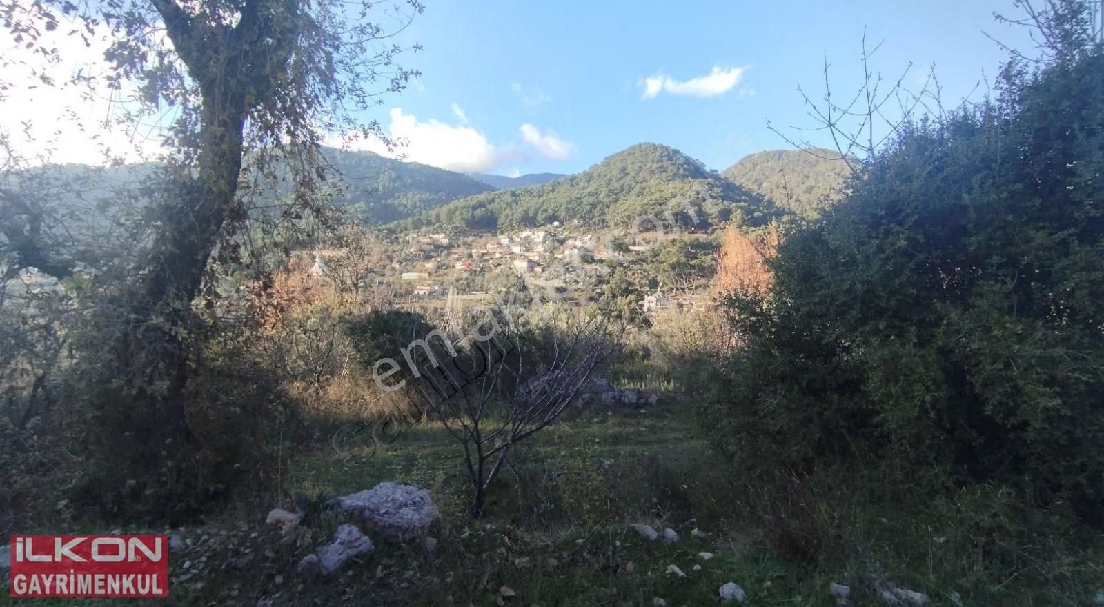 İlkon'dan Fethiye/kızılbel'de Doğa İçinde Manzaralı Satılık Arsa - Görsel 25