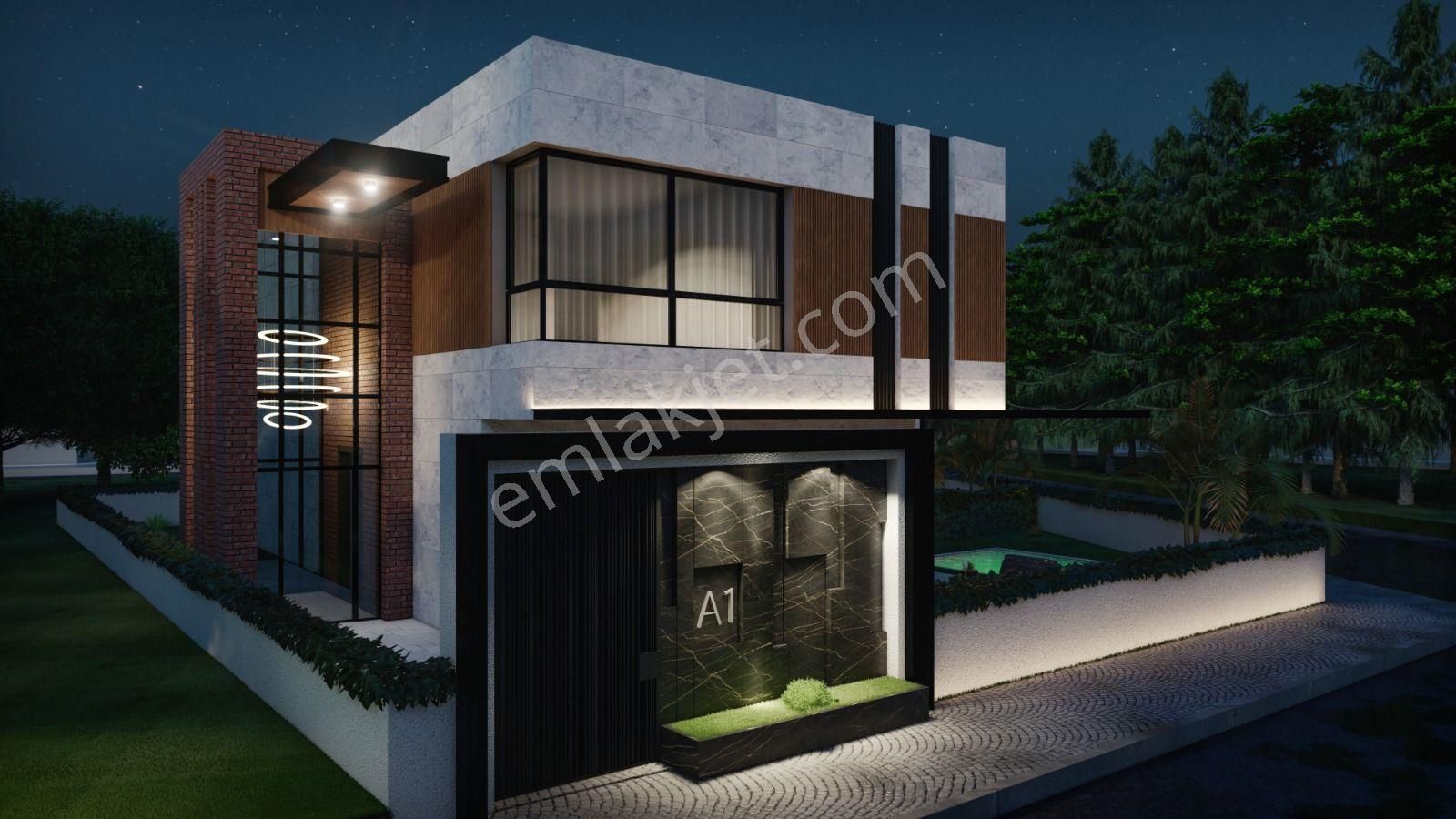 Denizli Hallaçlar Da 4+1 250 M2 Önü Yeşil Alan Park Cepheli Havuzlu Natamam Satılık Villa - Görsel 7