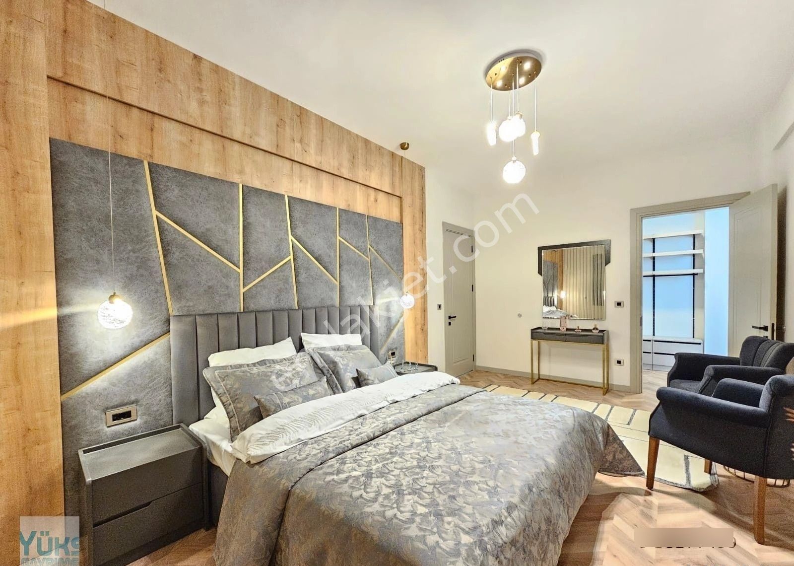 Denizli Yenişafak Ta 4+1 218 M2 Havuzlu Site İçinde Lüks Satılık Daireler - Görsel 23