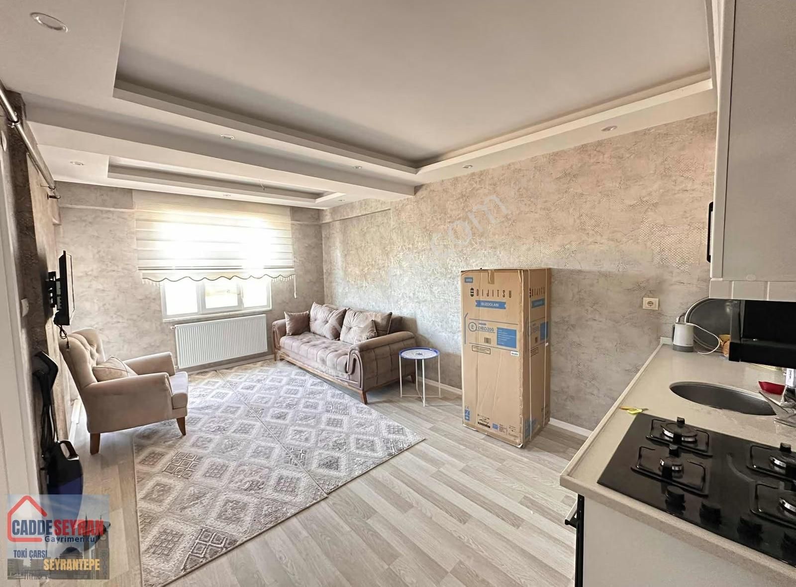 Cadde Seyran..eşyalı Kiralık..1+1/arakat Daire - Görsel 6