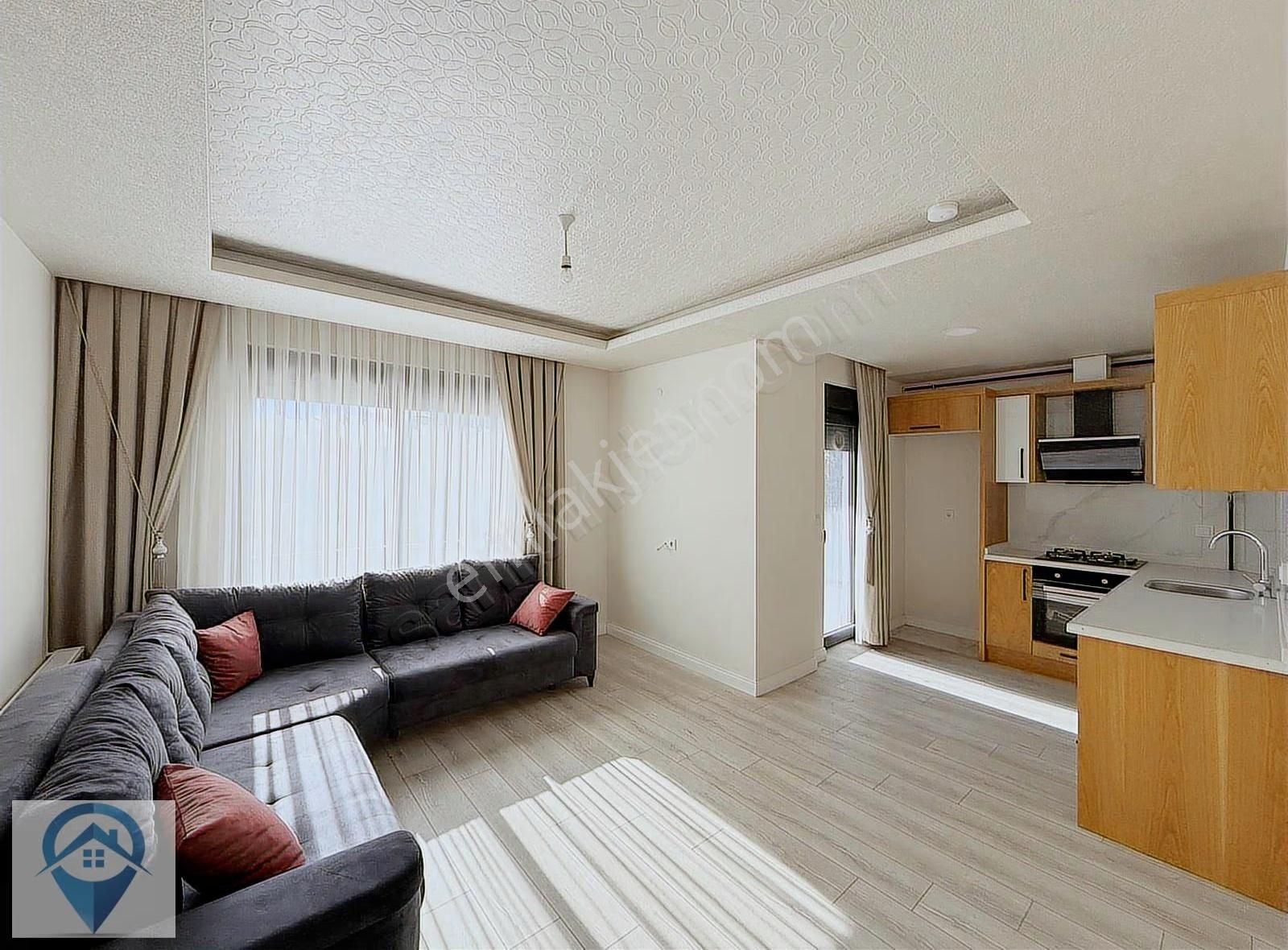 Modern Donanımlı 1+1 Satılık Daire Havuz,klima,kombi,yalıtım - Görsel 17