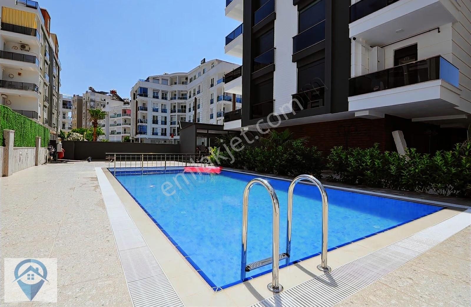 Modern Donanımlı 1+1 Satılık Daire Havuz,klima,kombi,yalıtım - Görsel 13