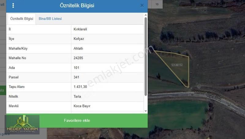 Asfalt Yola Cepheli Emsalsiz Tek Tapu Arazi [ 1.431 M2 ] - Görsel 28