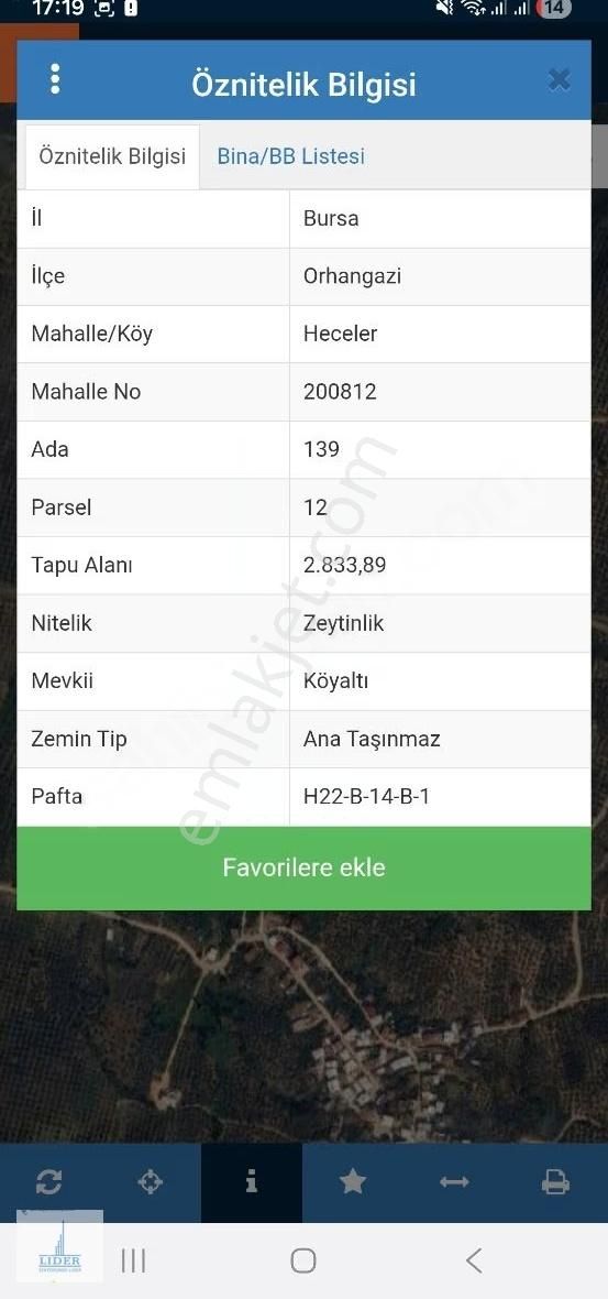 Bursa Orhangazi Heceler'de Göl Manzaralı Asfalt Cephe Zeytinlik - Görsel 17