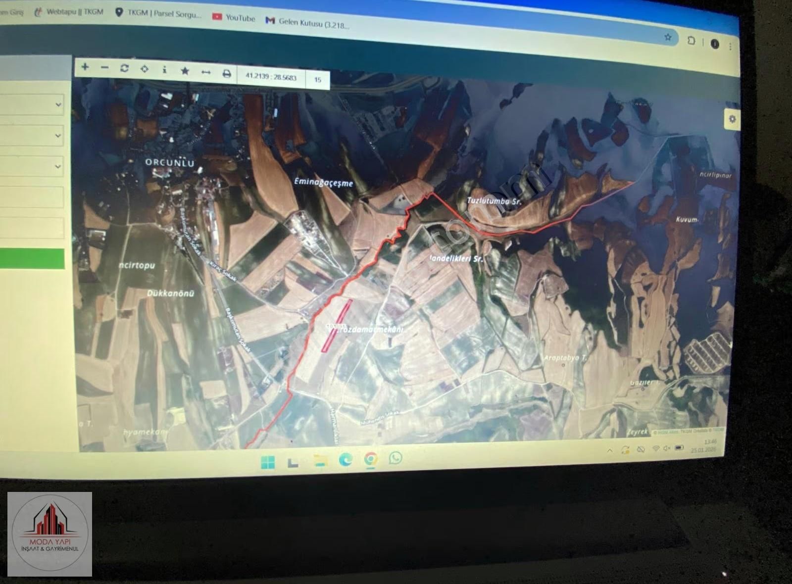 Çatalca Nakkaş 350 M2 Hisseye Sahip Geleceğe Yatırım Tarla...... - Görsel 4