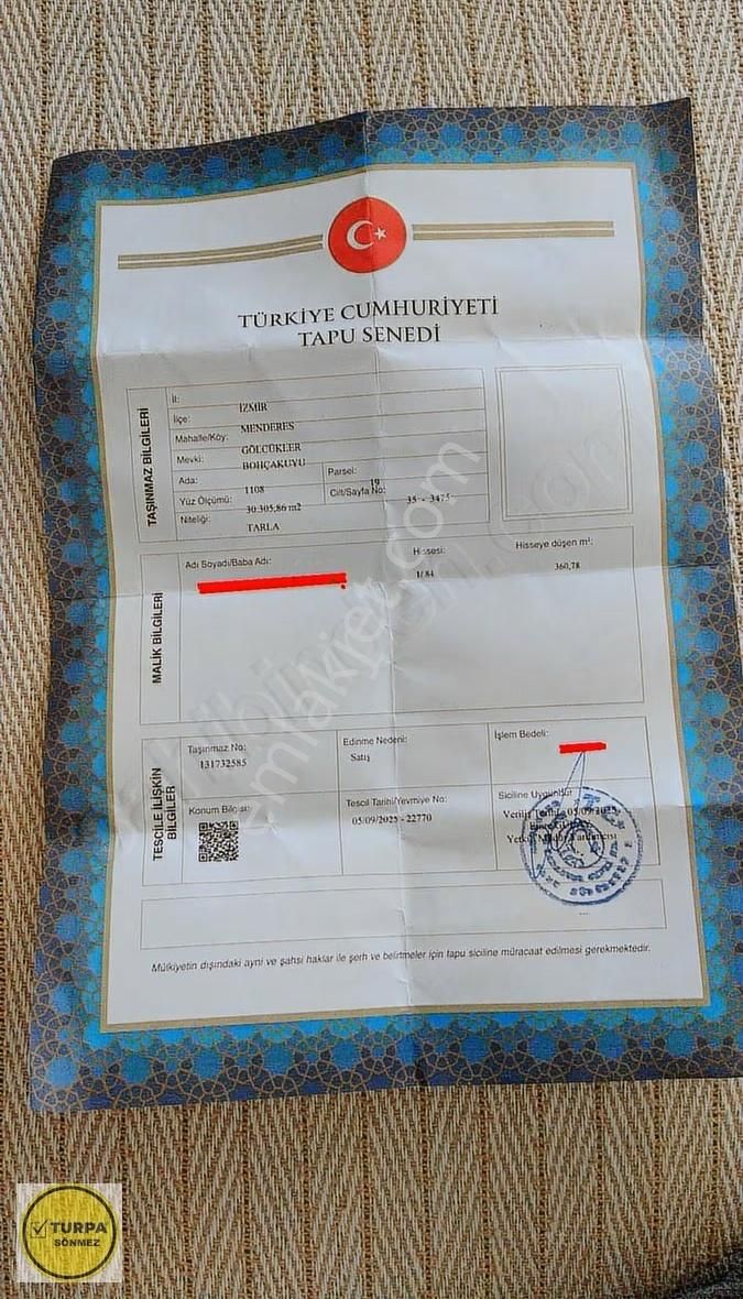 Gölcükler' De 360 - 480m2 Seçenekleriyle Tapulu Satılık Bahçeler - Görsel 2