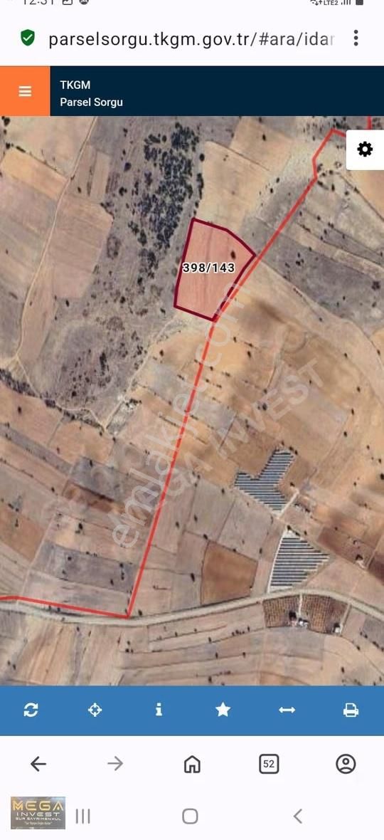 Mega İnvest'den Korkuteli Bozova Yukarım'da Satılık Tarla - Görsel 2