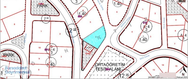 Bursadabul'dan Selimiye Mah. Açı Koleji Yanı Köşe Arsa 515 M2 - Görsel 7