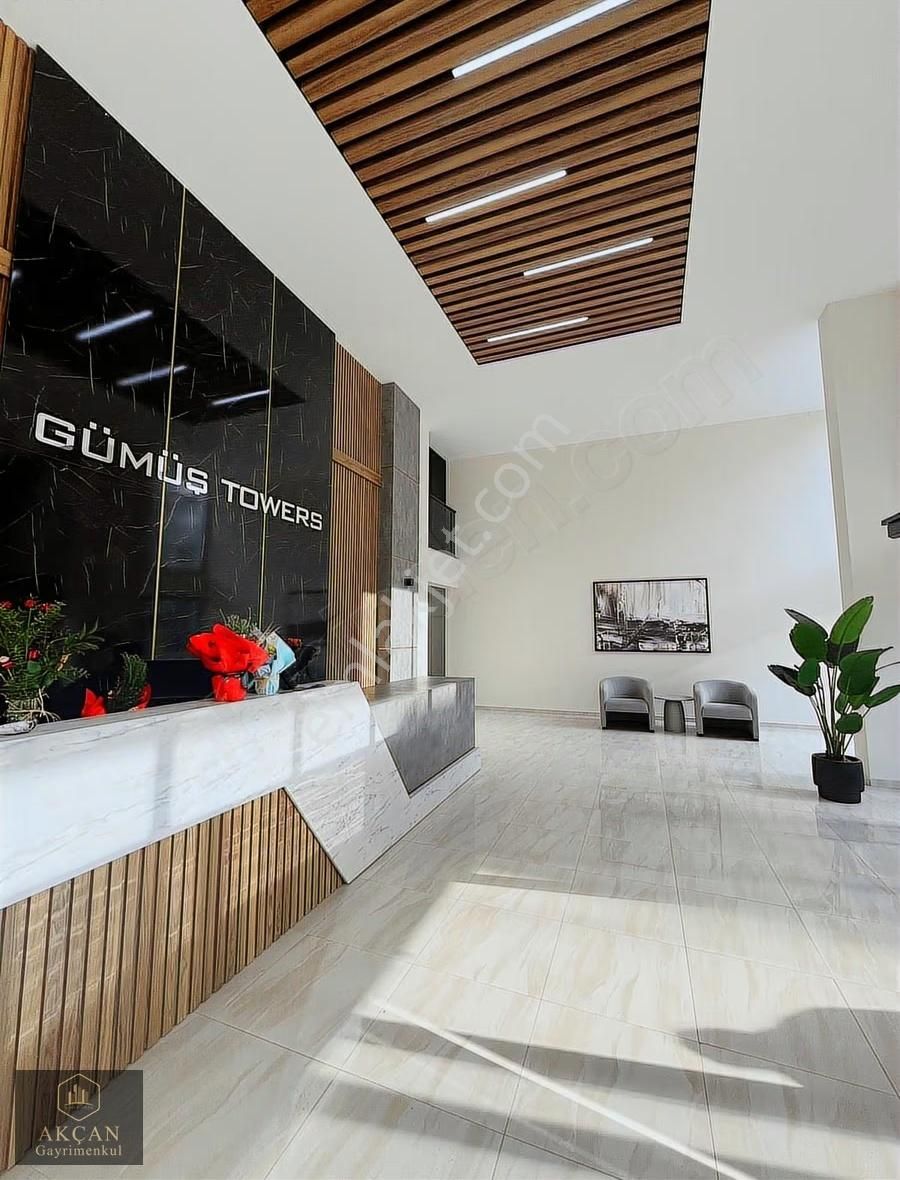 Emlaklarda Gümüş Towers 1+1 Havuzlu Site İçi Kiralık! - Görsel 13