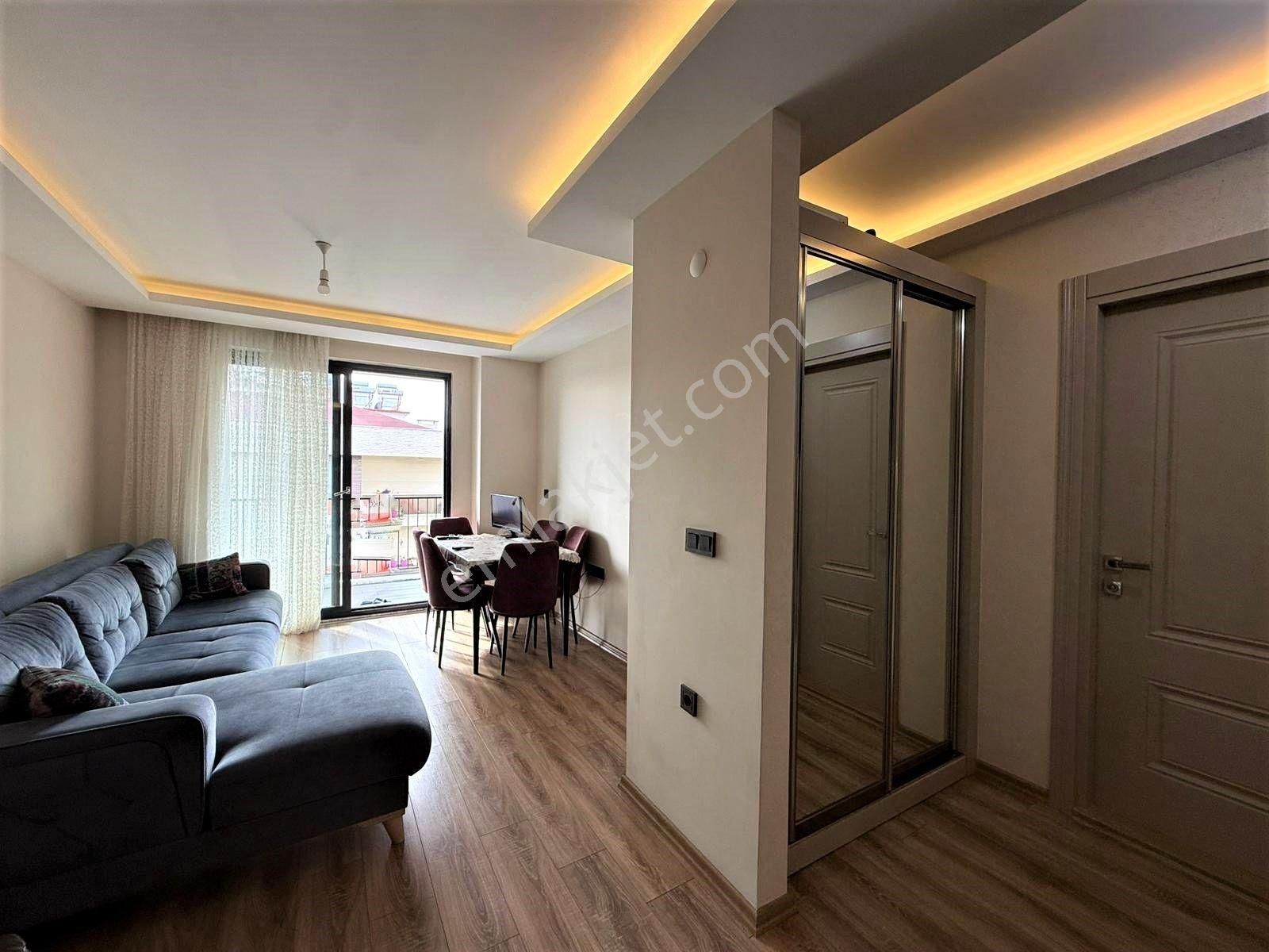 🟠🟠alfa'dan Akçay'da Satılık Ön Cephe Asansörlü Kapalı Otoparklı 1+1 Şık Tasarım Dairee - Görsel 20