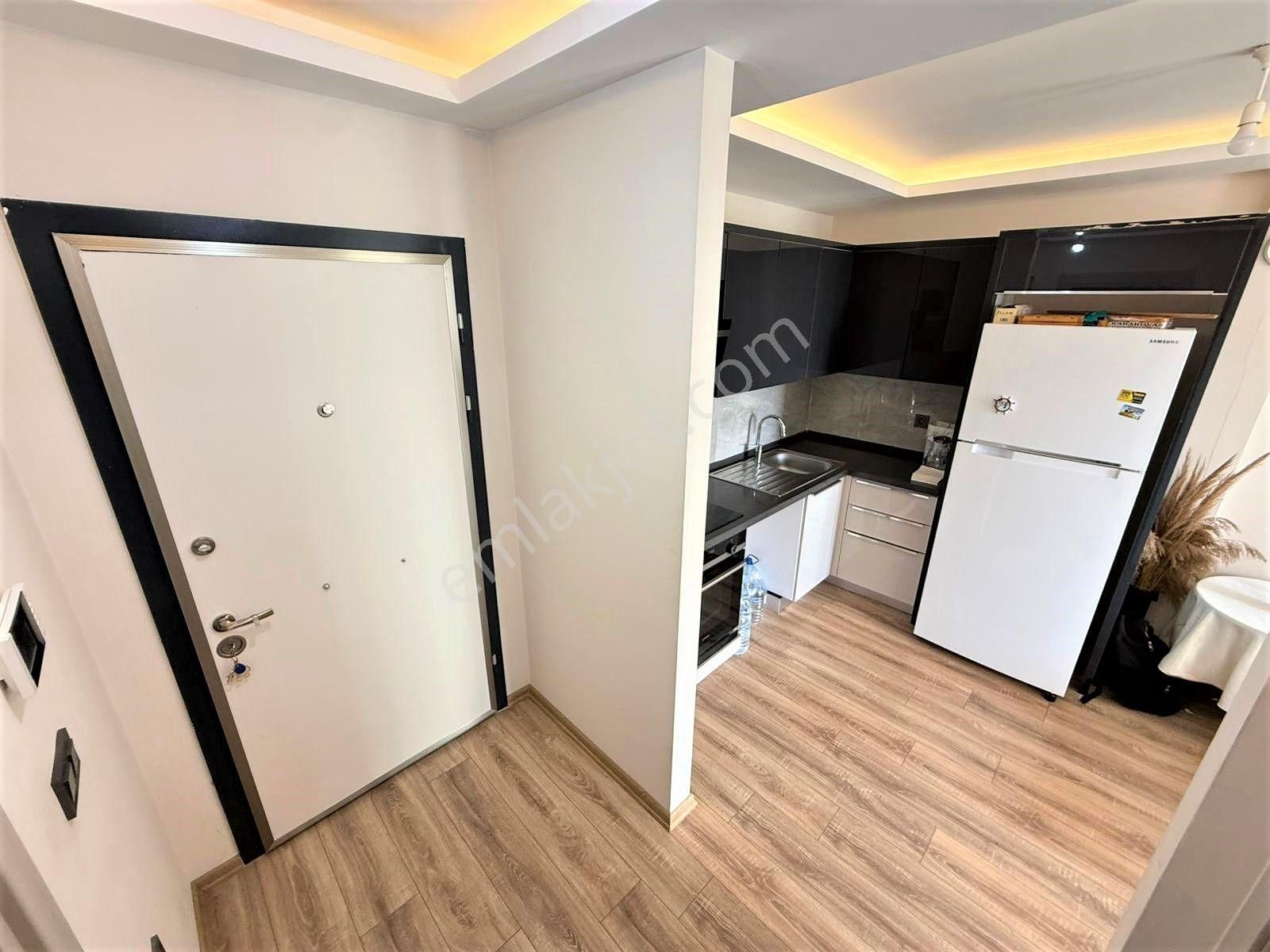 🟠🟠alfa'dan Akçay'da Satılık Ön Cephe Asansörlü Kapalı Otoparklı 1+1 Şık Tasarım Dairee - Görsel 13