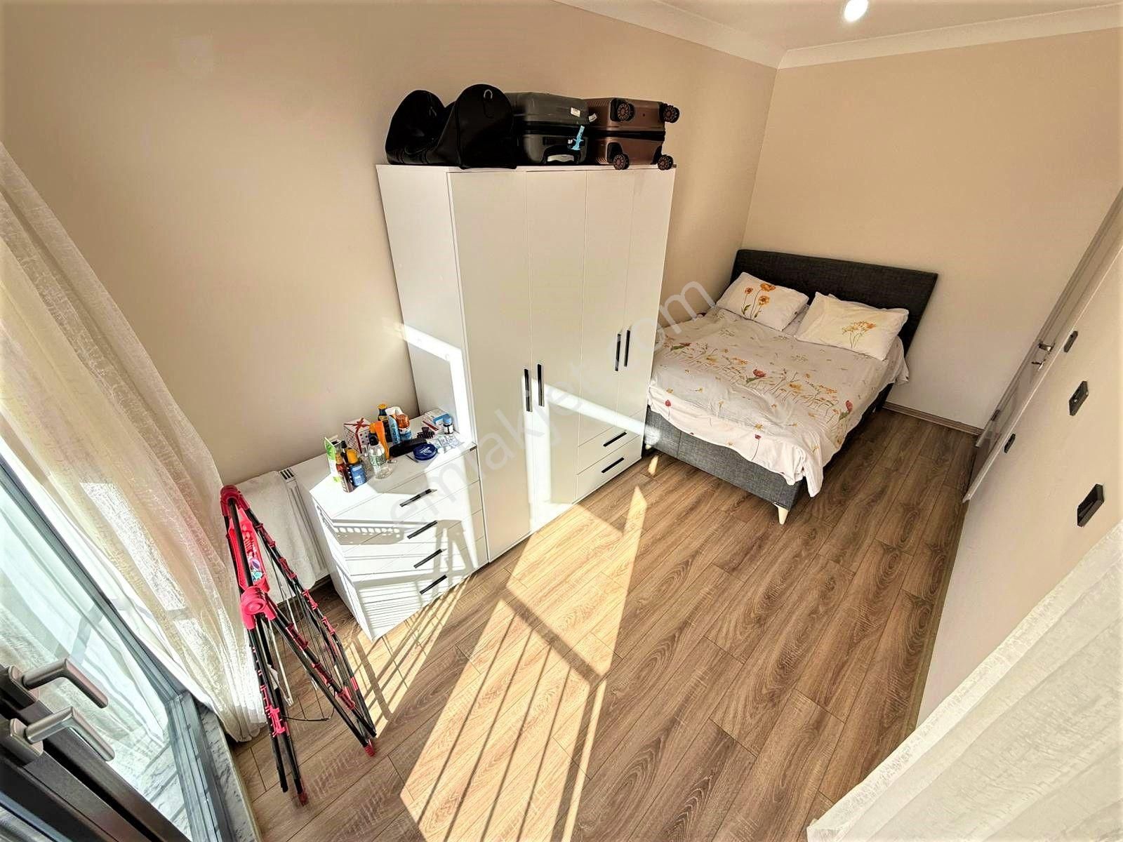 🟠🟠alfa'dan Akçay'da Satılık Ön Cephe Asansörlü Kapalı Otoparklı 1+1 Şık Tasarım Dairee - Görsel 21