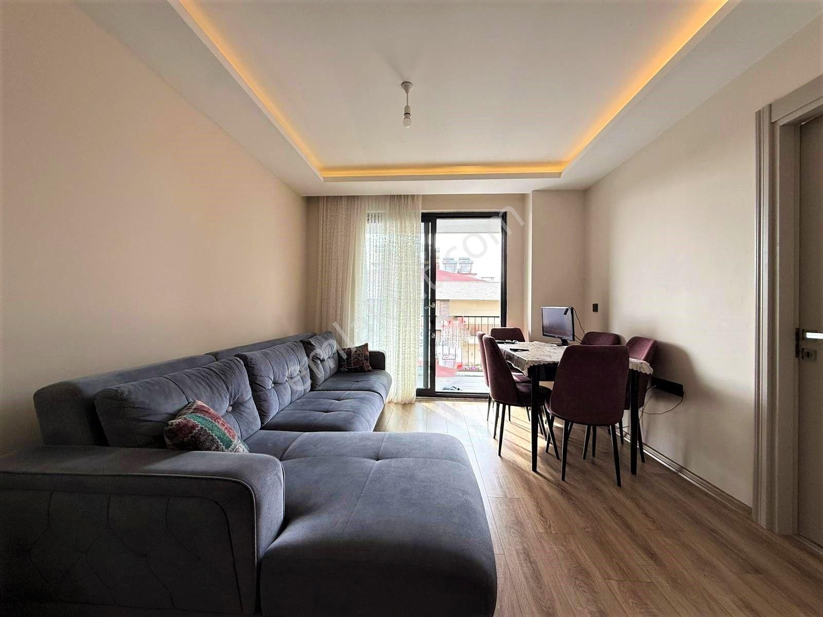 🟠🟠alfa'dan Akçay'da Satılık Ön Cephe Asansörlü Kapalı Otoparklı 1+1 Şık Tasarım Dairee - Görsel 22