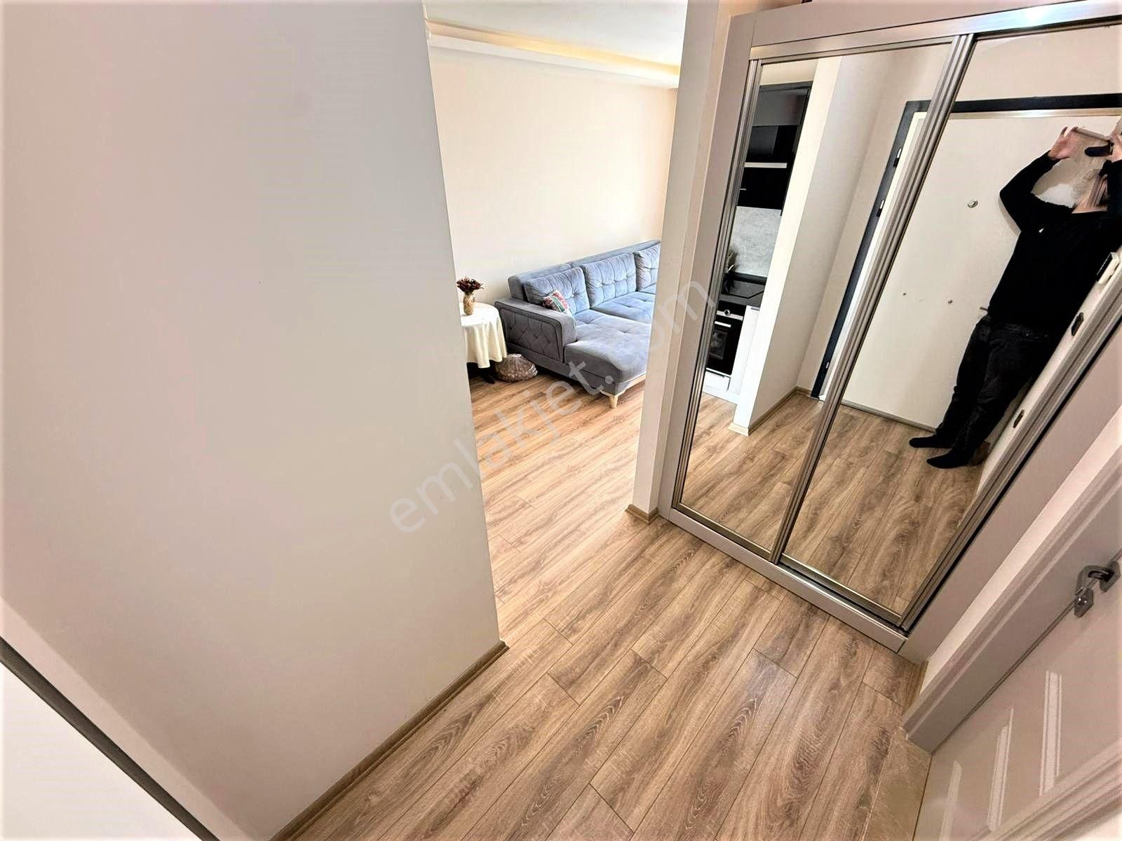 🟠🟠alfa'dan Akçay'da Satılık Ön Cephe Asansörlü Kapalı Otoparklı 1+1 Şık Tasarım Dairee - Görsel 15