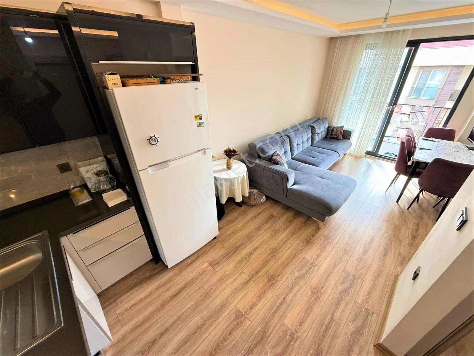 🟠🟠alfa'dan Akçay'da Satılık Ön Cephe Asansörlü Kapalı Otoparklı 1+1 Şık Tasarım Dairee - Görsel 31