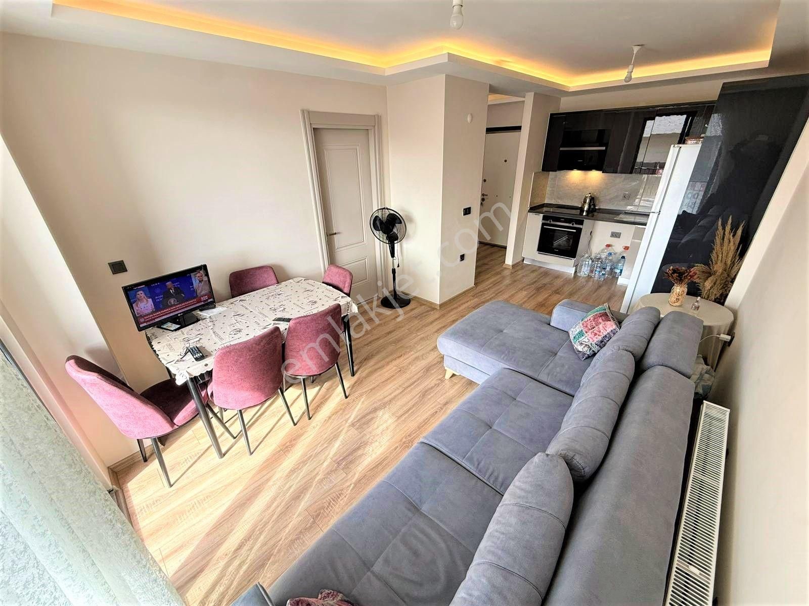 🟠🟠alfa'dan Akçay'da Satılık Ön Cephe Asansörlü Kapalı Otoparklı 1+1 Şık Tasarım Dairee - Görsel 29