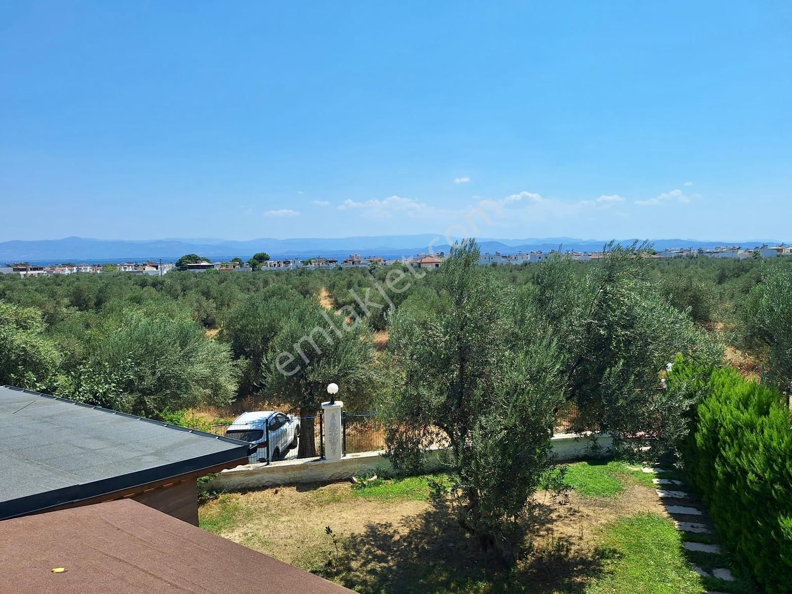 ꧁akçay Ay Emlaktan꧂güre'de Deniz Tarafında Havuzlu Satılık 3+1 Ultra Lüks Müstakil Villa - Görsel 23