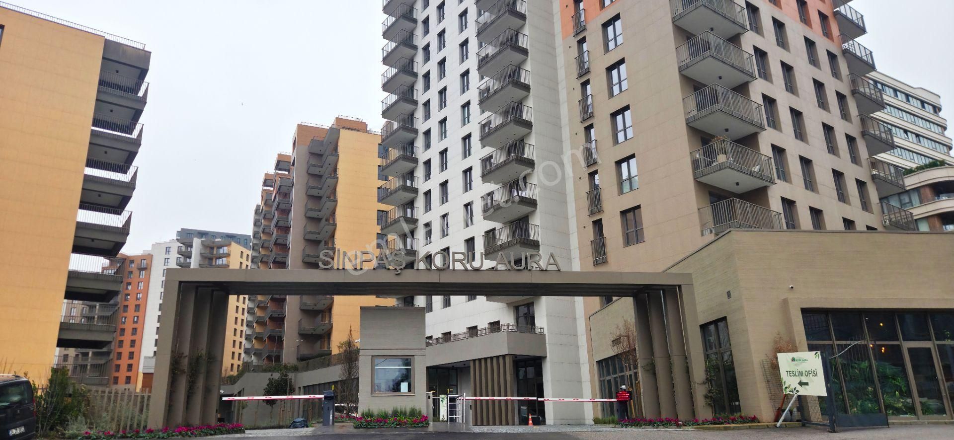 Sinpaş Koru Aura'da 2.kat Sıfır 2 Banyolu 116m2 Kiralık 2+1