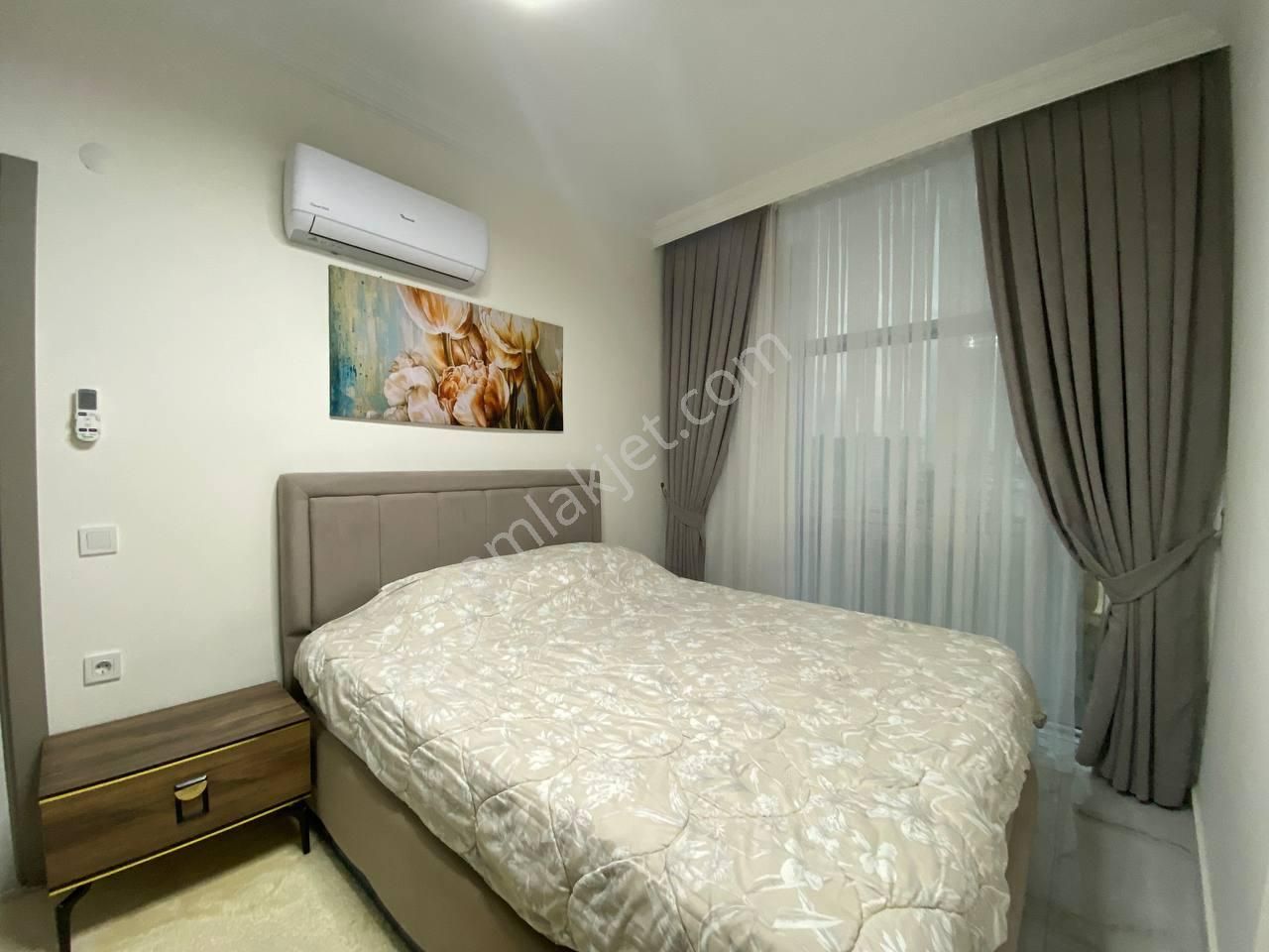 Mahmutlar Blue Tower'da 1+1 Full Eşyalı 6.kat Deniz Manzaralı - Görsel 15