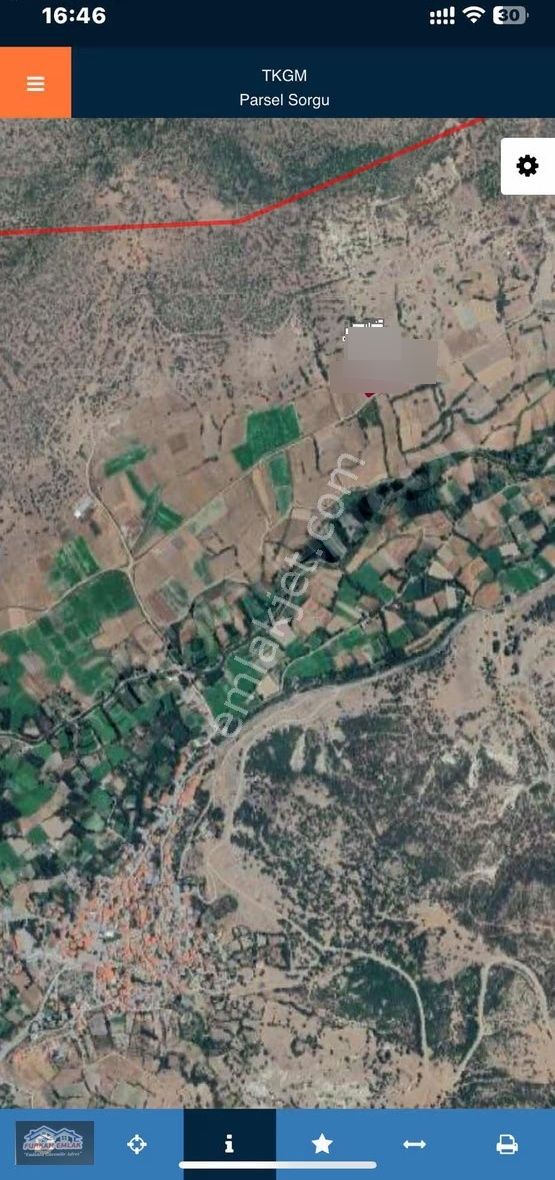 Bostandere De Elektrik Yol Var Hayvancılık Yapılır 15193m Tarla - Görsel 8