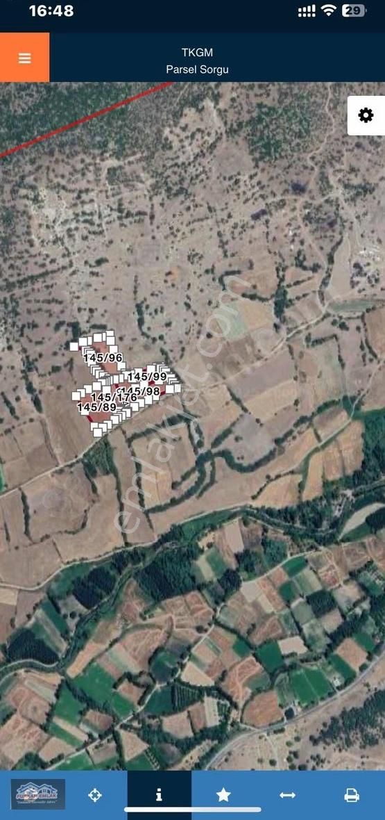 Bostandere De Elektrik Yol Var Hayvancılık Yapılır 15193m Tarla - Görsel 12
