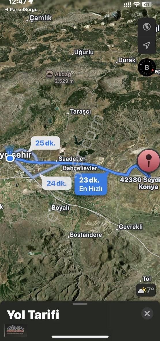 Kavak Mahallesinde Satılık Tarla - Görsel 3