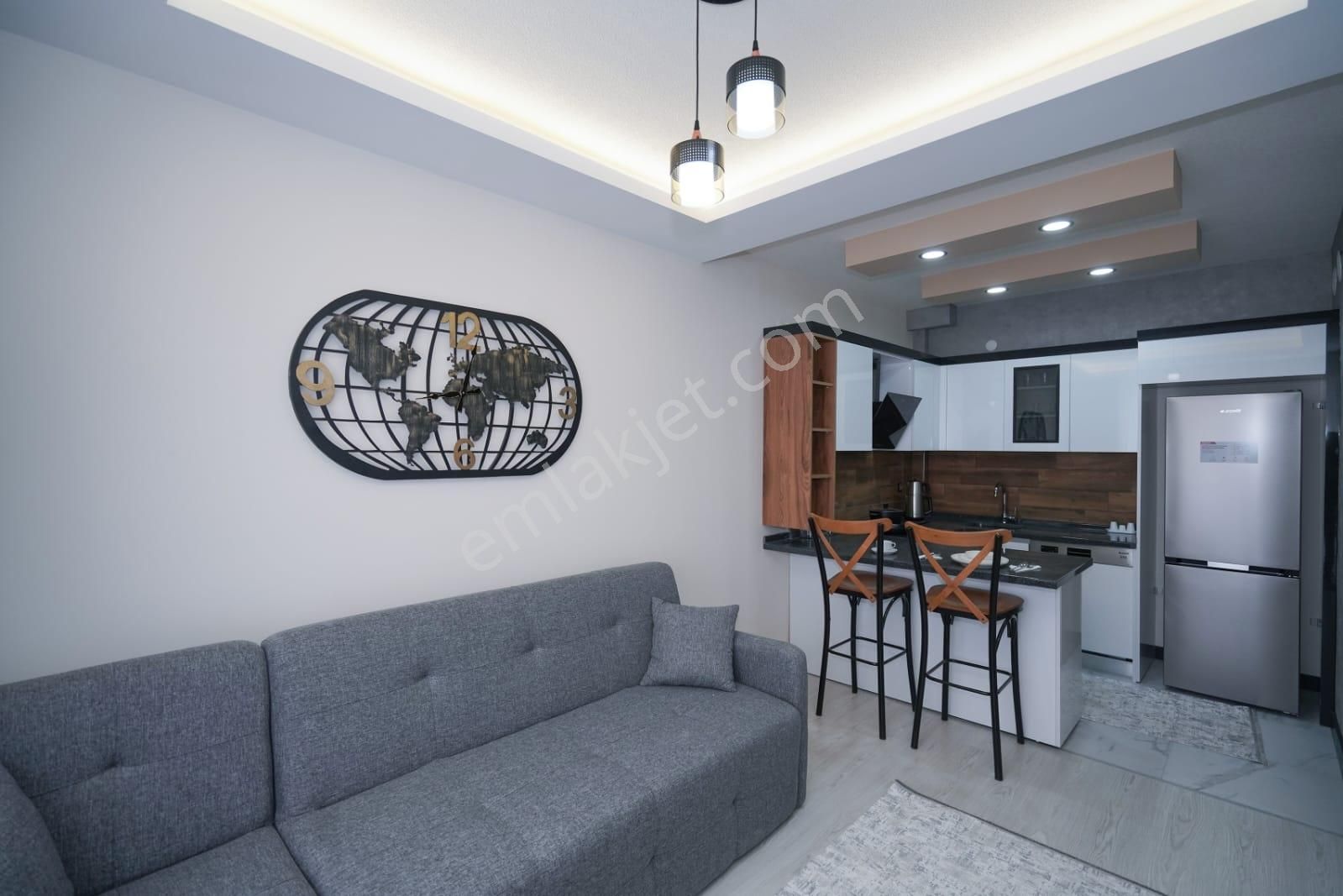 Talas Mevlana Mahallesinde 1+1 Eşyalı Lüx Daire - Görsel 12