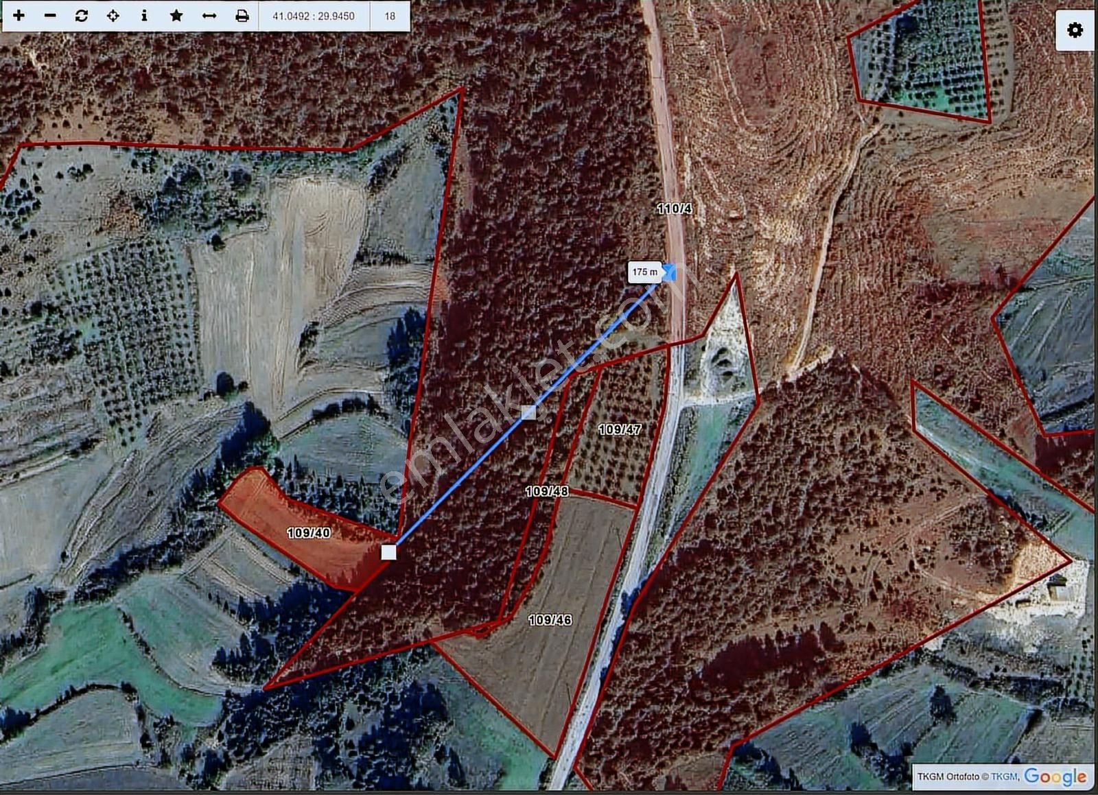 Kandıra Akçaova Mah.1.911 M2 Asftalta 175 Metre Mesafede Tarla - Görsel 2