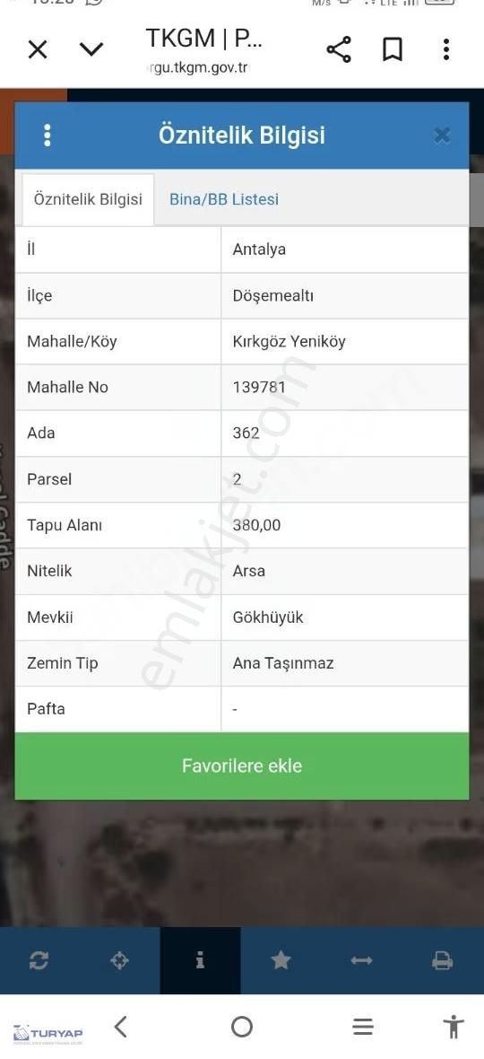 Yeniköy De 0.60 Emsal Sulama Kanalına Yakın Villa Arsası - Görsel 3