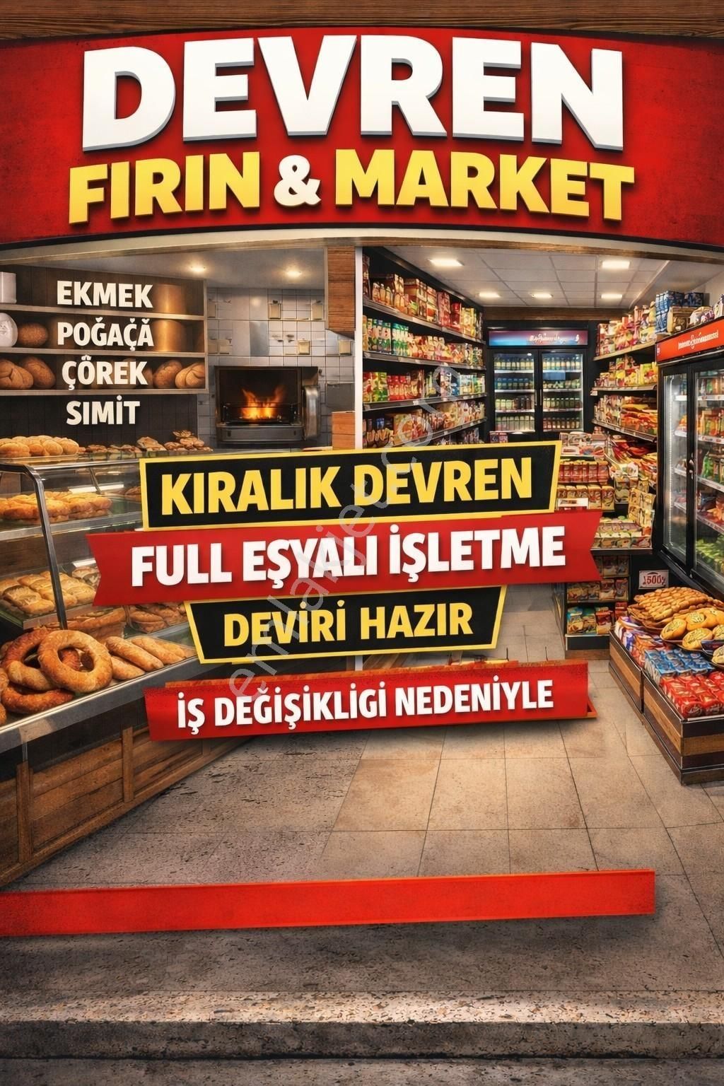 Çarşamba Pazarı Yanı Devren Fırın Kafe Ve Market