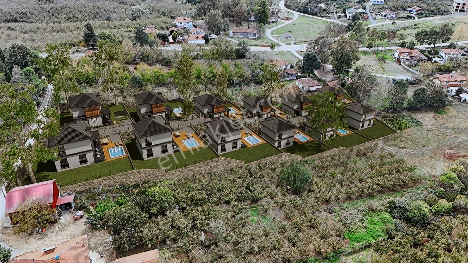 Trendarsa'dan Serdivan'da Maliyetine Ve Taksitli Villa - Görsel 3