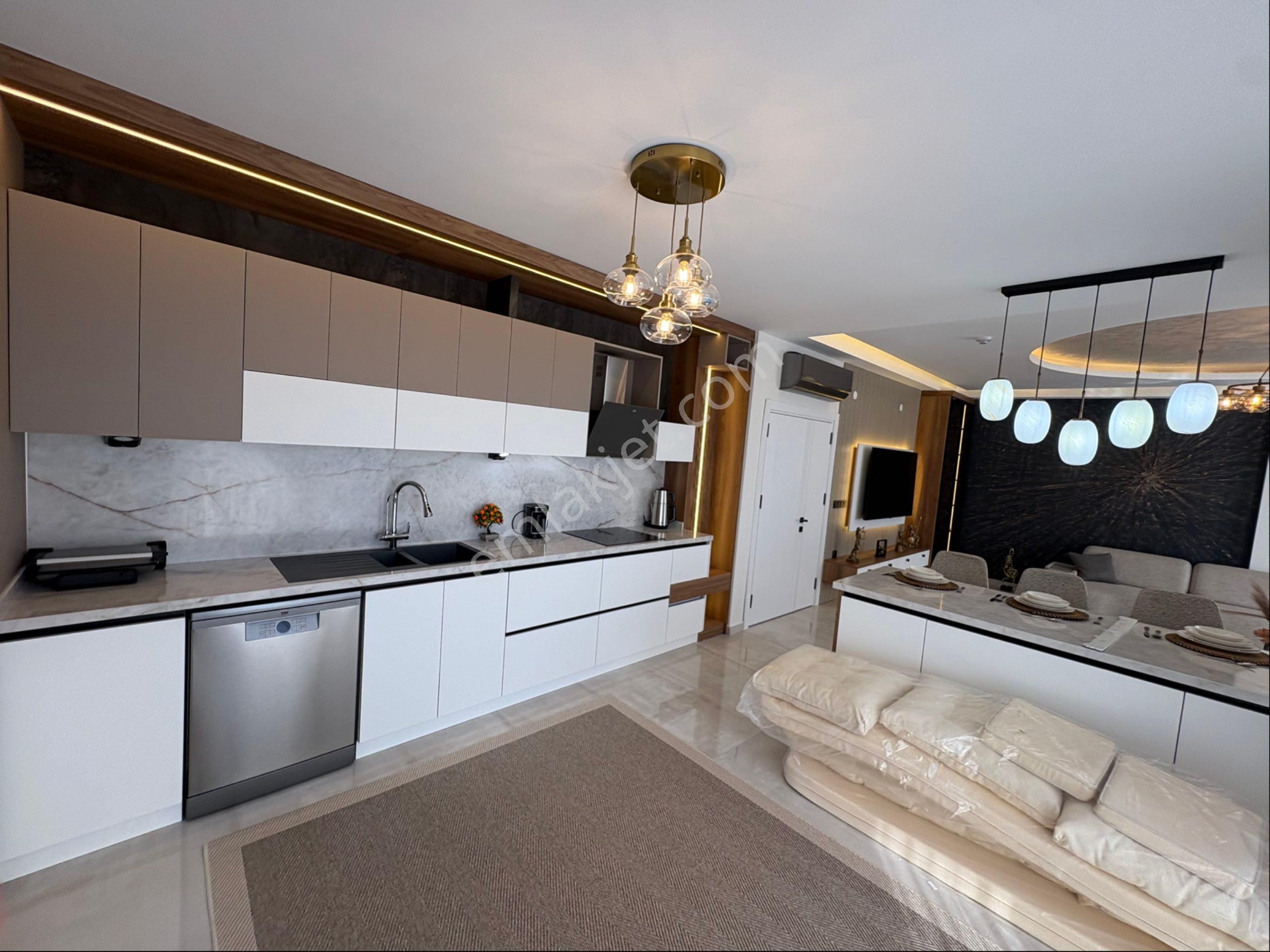 Didim Efeler’de 500 M2 Arsa İçerisin De Full Eşyalı, Havuzlu, Saunalı, Akıllı Sistemli Lüks Villa - Görsel 9