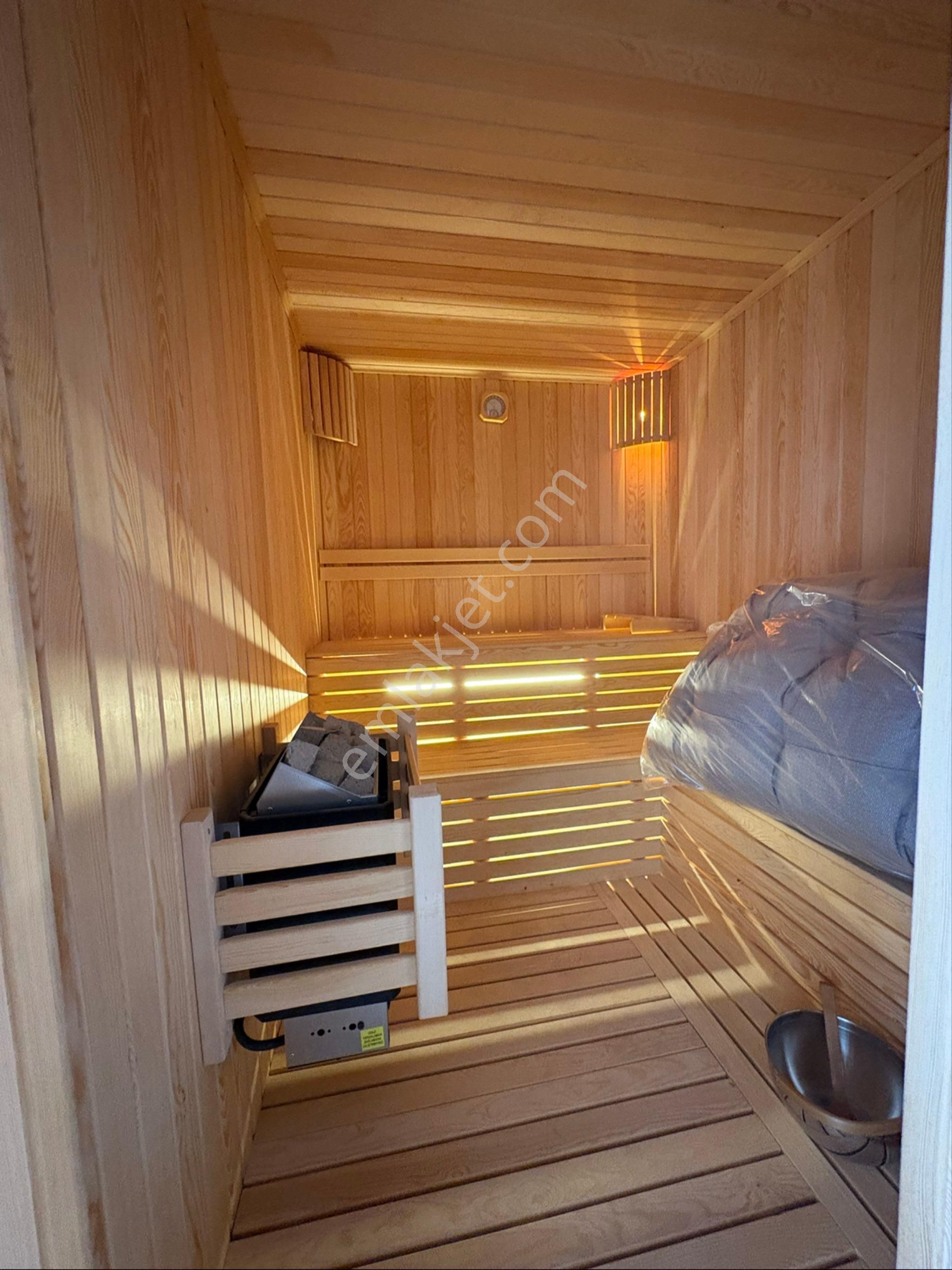 Didim Efeler’de 500 M2 Arsa İçerisin De Full Eşyalı, Havuzlu, Saunalı, Akıllı Sistemli Lüks Villa - Görsel 23