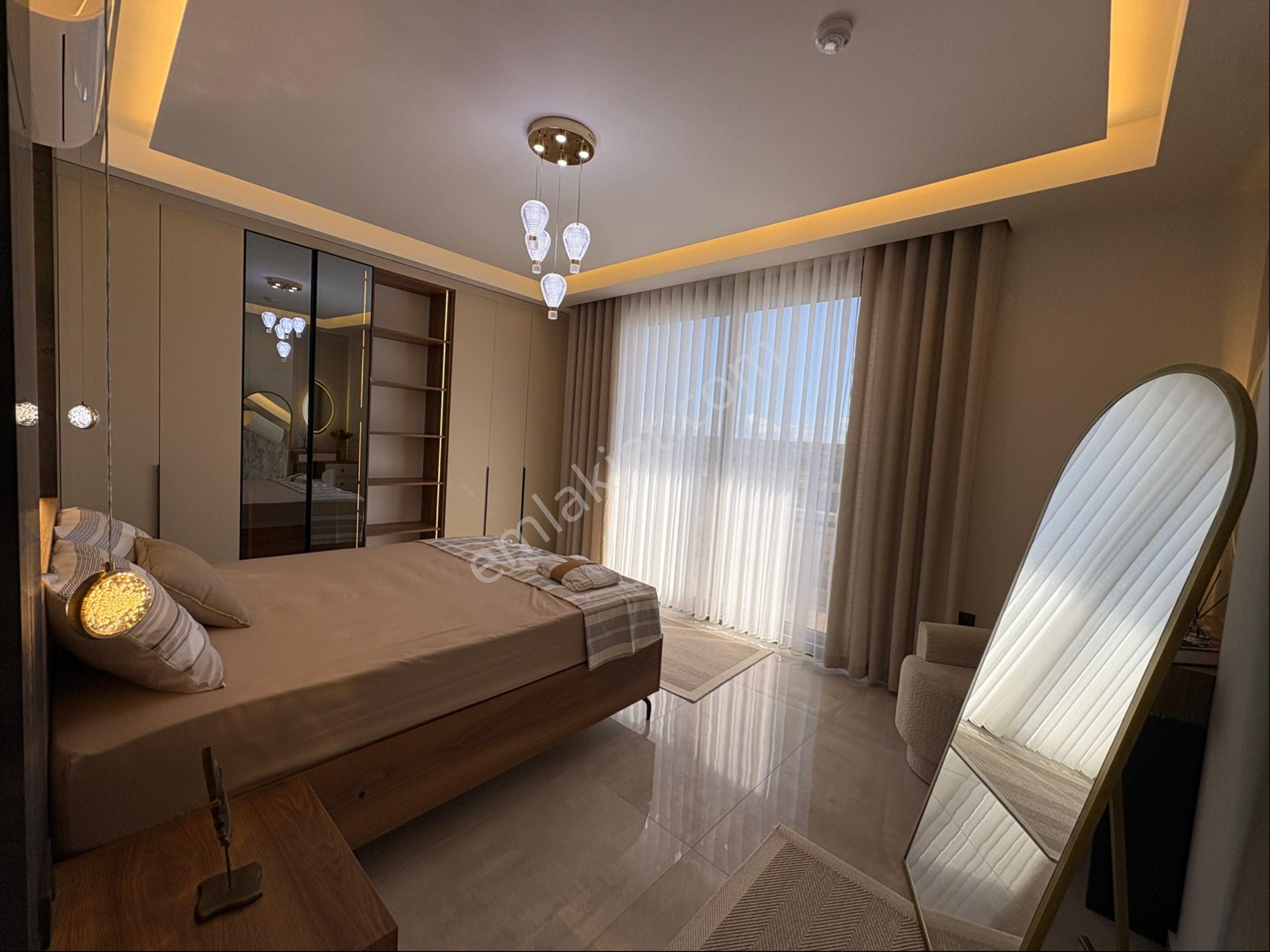 Didim Efeler’de 500 M2 Arsa İçerisin De Full Eşyalı, Havuzlu, Saunalı, Akıllı Sistemli Lüks Villa - Görsel 15