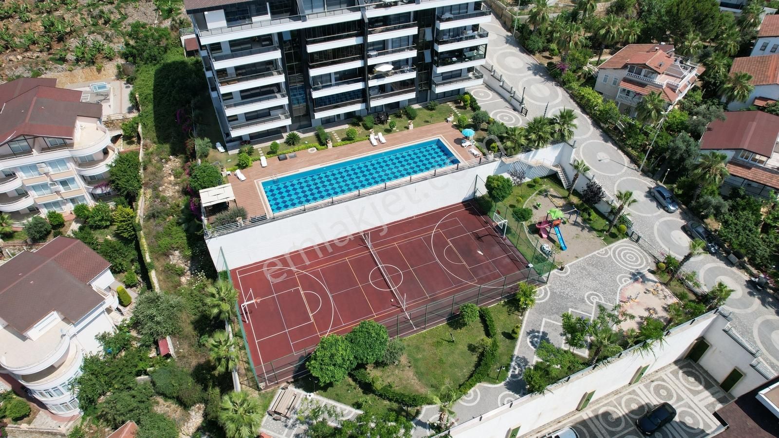 Alanya Toprak Panorama 3+1 Garden Duplex Fully Furnıshed Forsale - Görsel 13