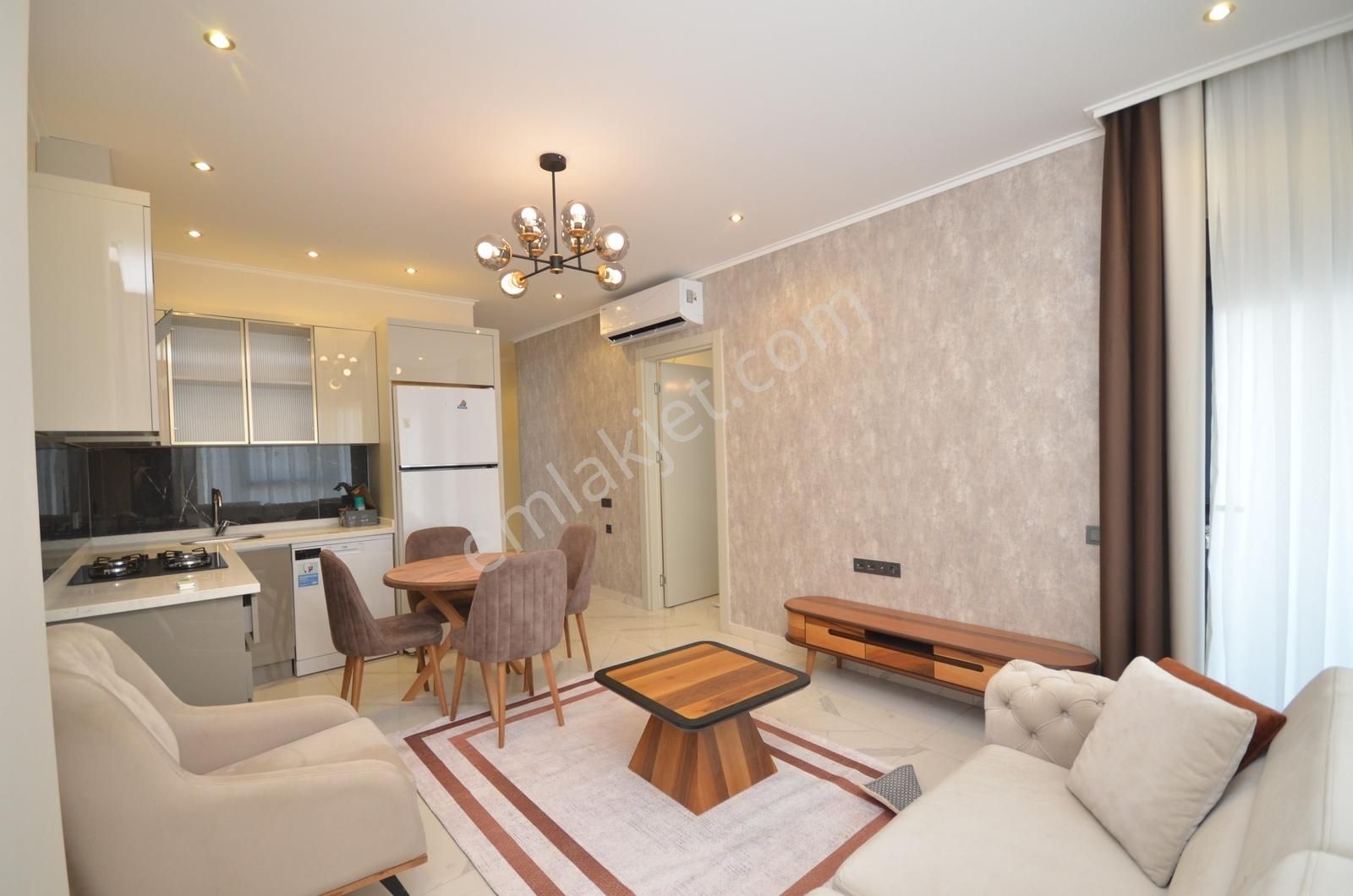 Alanya Demirtaş'da Resıdence Satılık 2+1 Full Eşyalı Daireler - Görsel 25