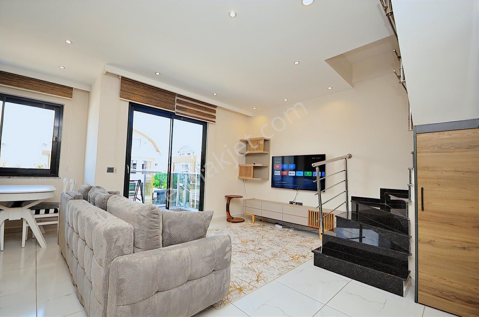 Alanya Oba'da Satılık 2+1 Dubleks İkametgaha Uygun Full Eşyalı - Görsel 24